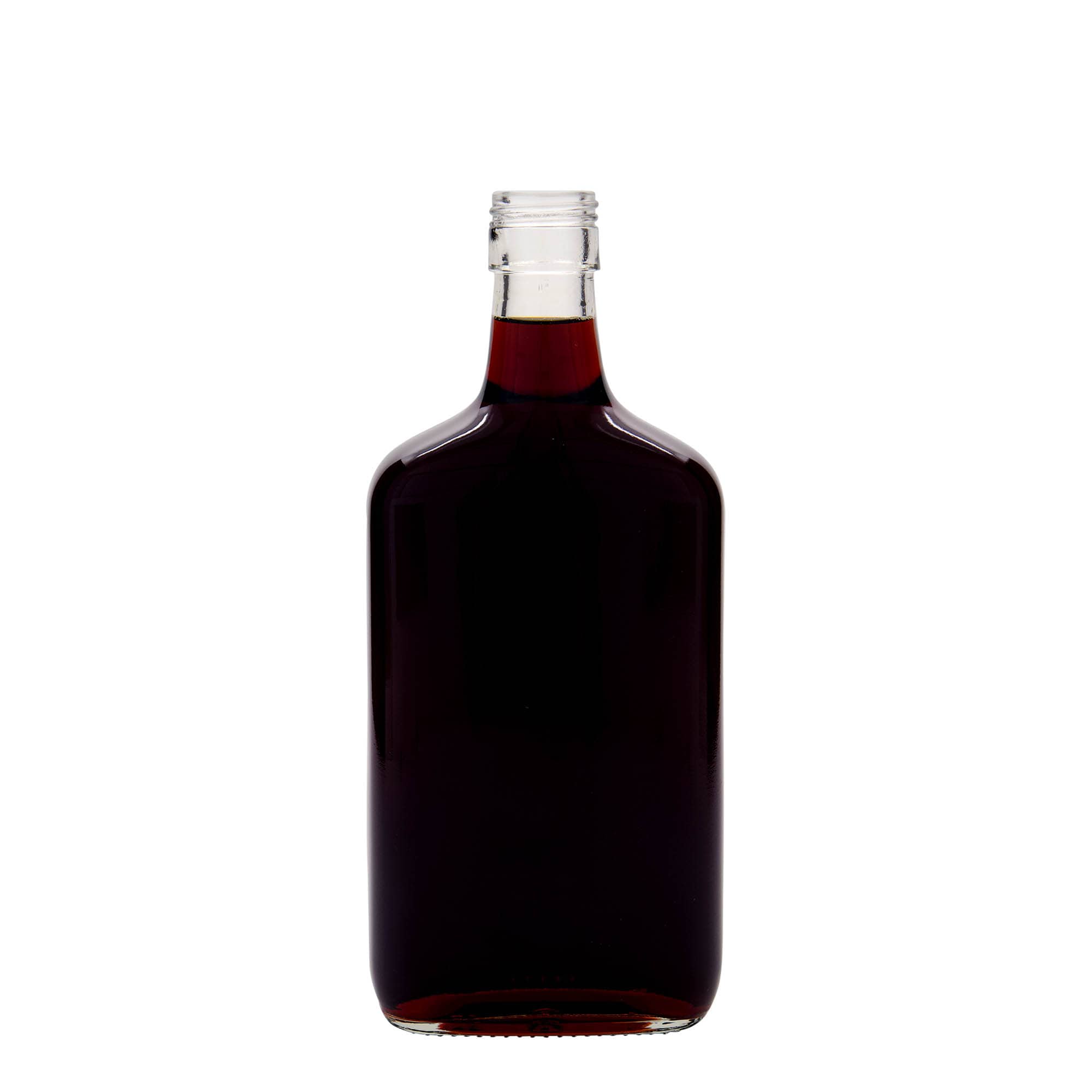Glazen fles 'Amaretto', 700 ml, rechthoekig, monding: PP 31,5