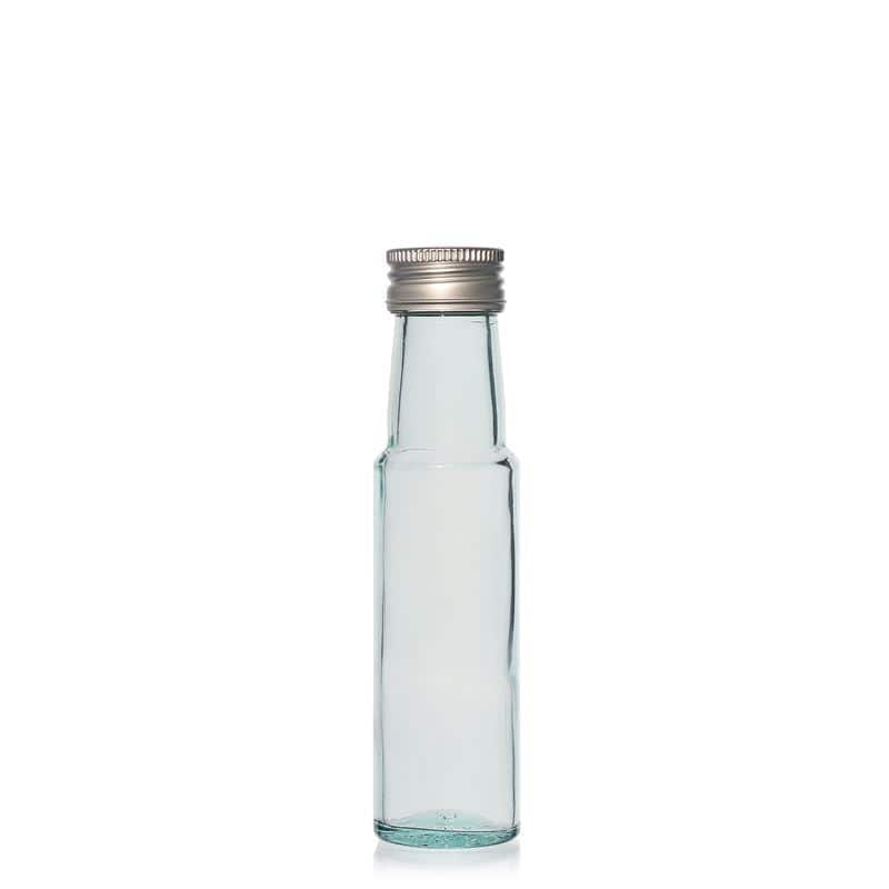 Hoge cilindrische fles, 100 ml, monding: PP 31,5