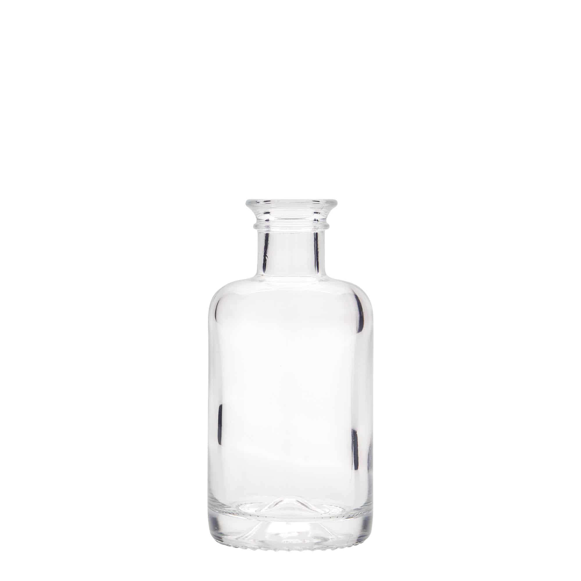 Glazen fles Apotheker, 100 ml, monding: kurk