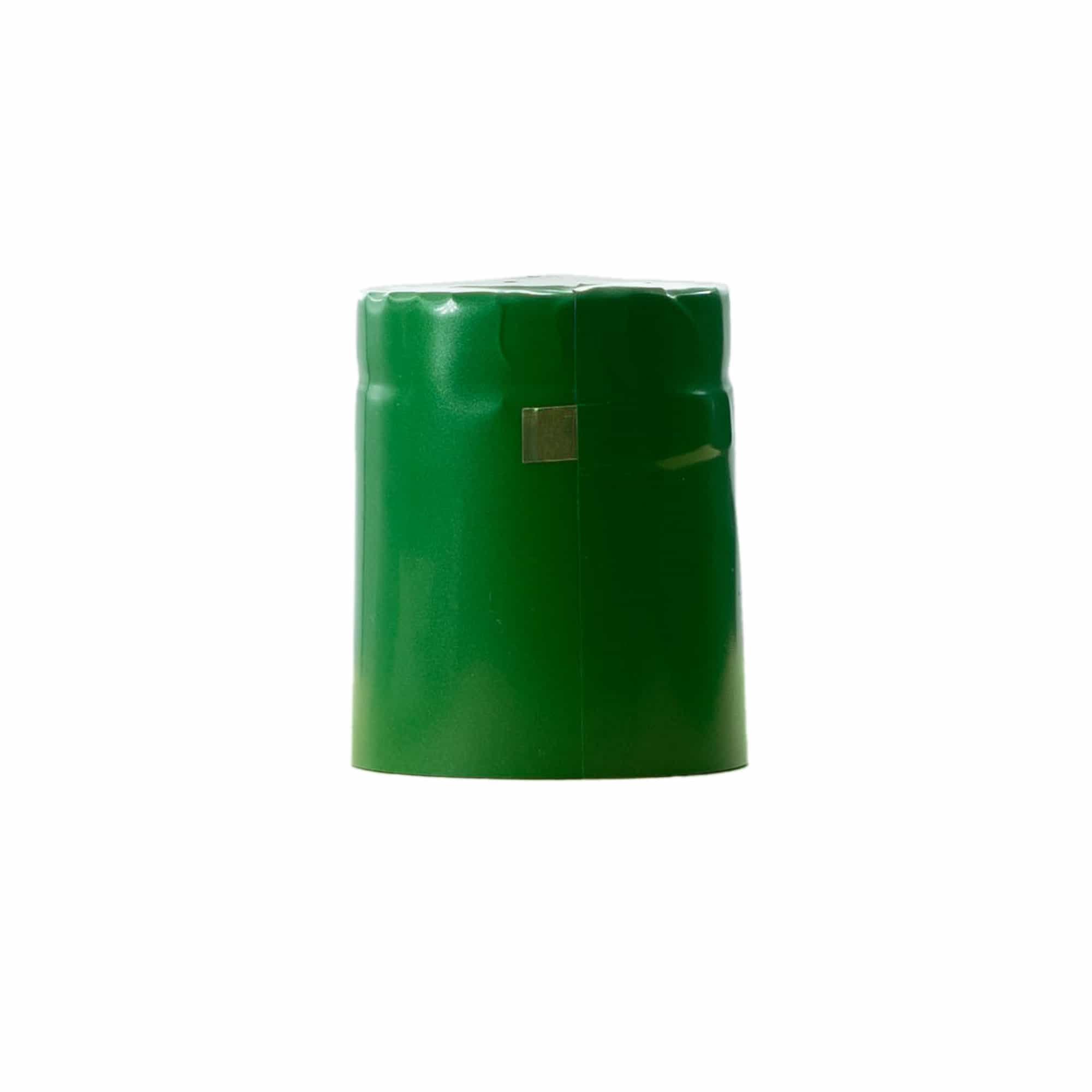 Krimpcapsule 32x41, pvc-kunststof, groen