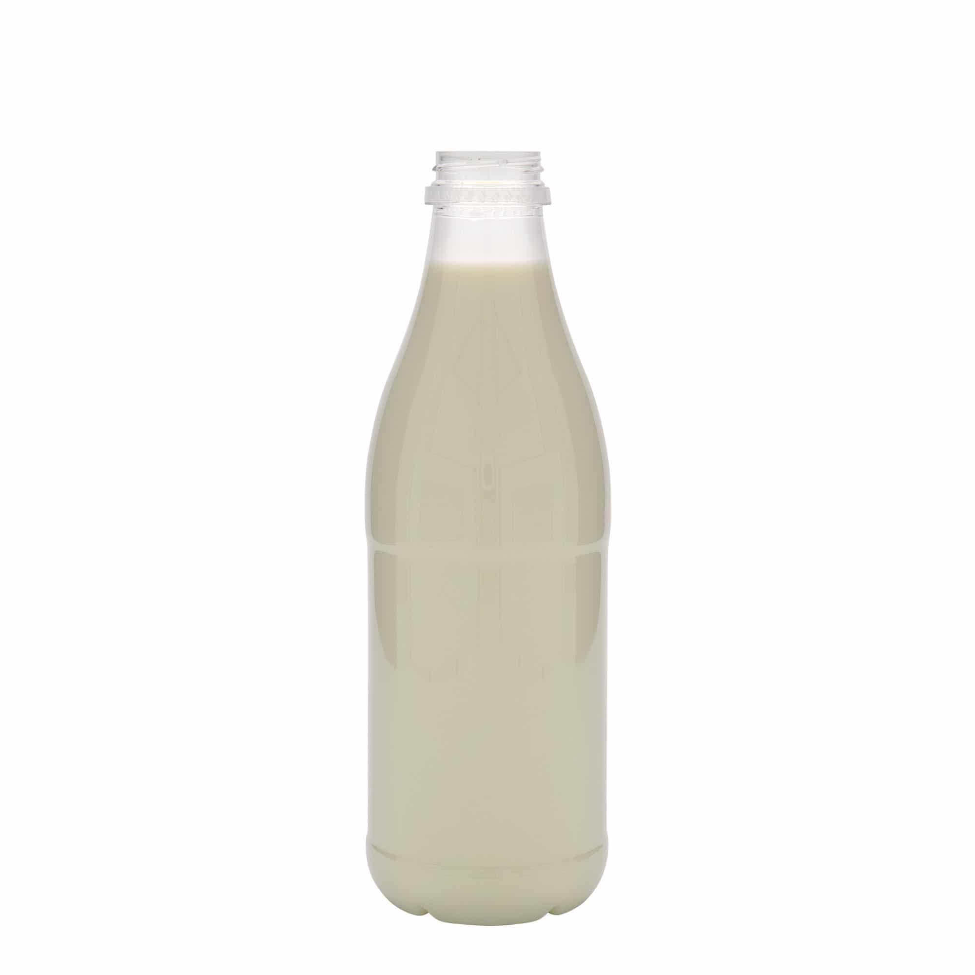 Petfles 'Milk and Juice', 1000 ml, kunststof, monding: 38 mm