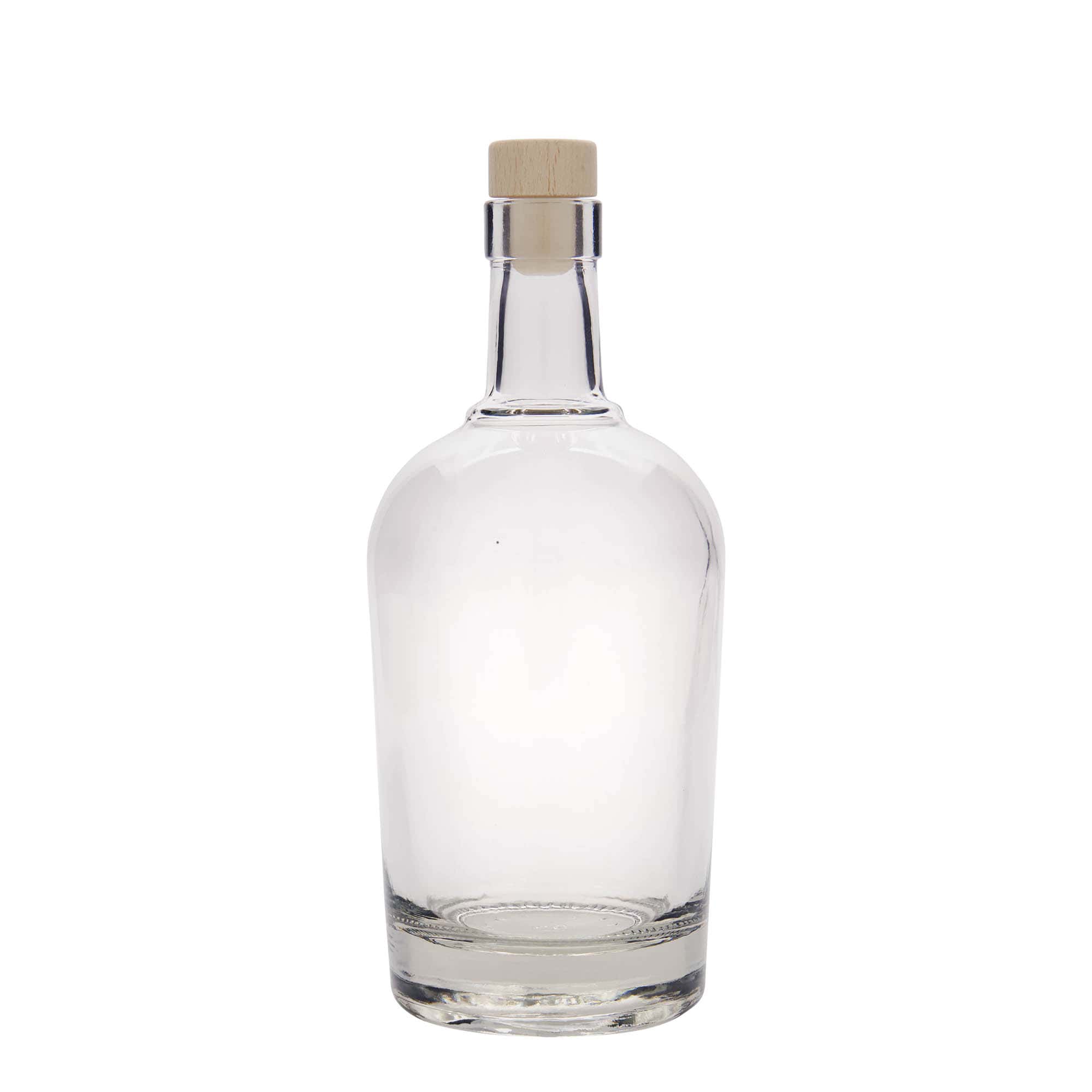 Glazen fles 'Amarillo', 700 ml, monding: kurk