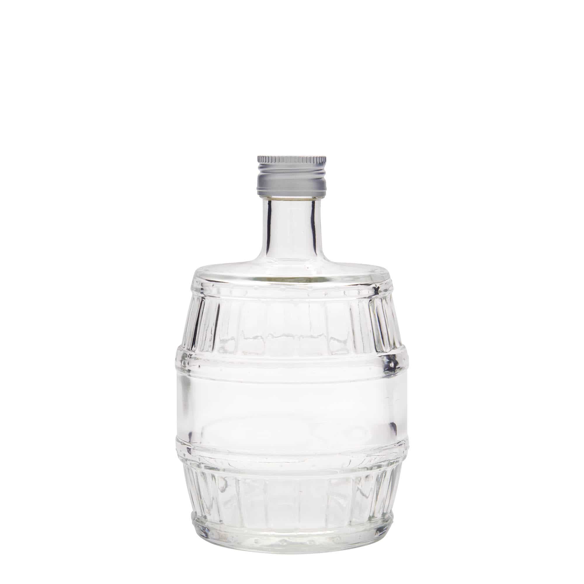 Glazen fles 'Vat', 500 ml, monding: PP 28