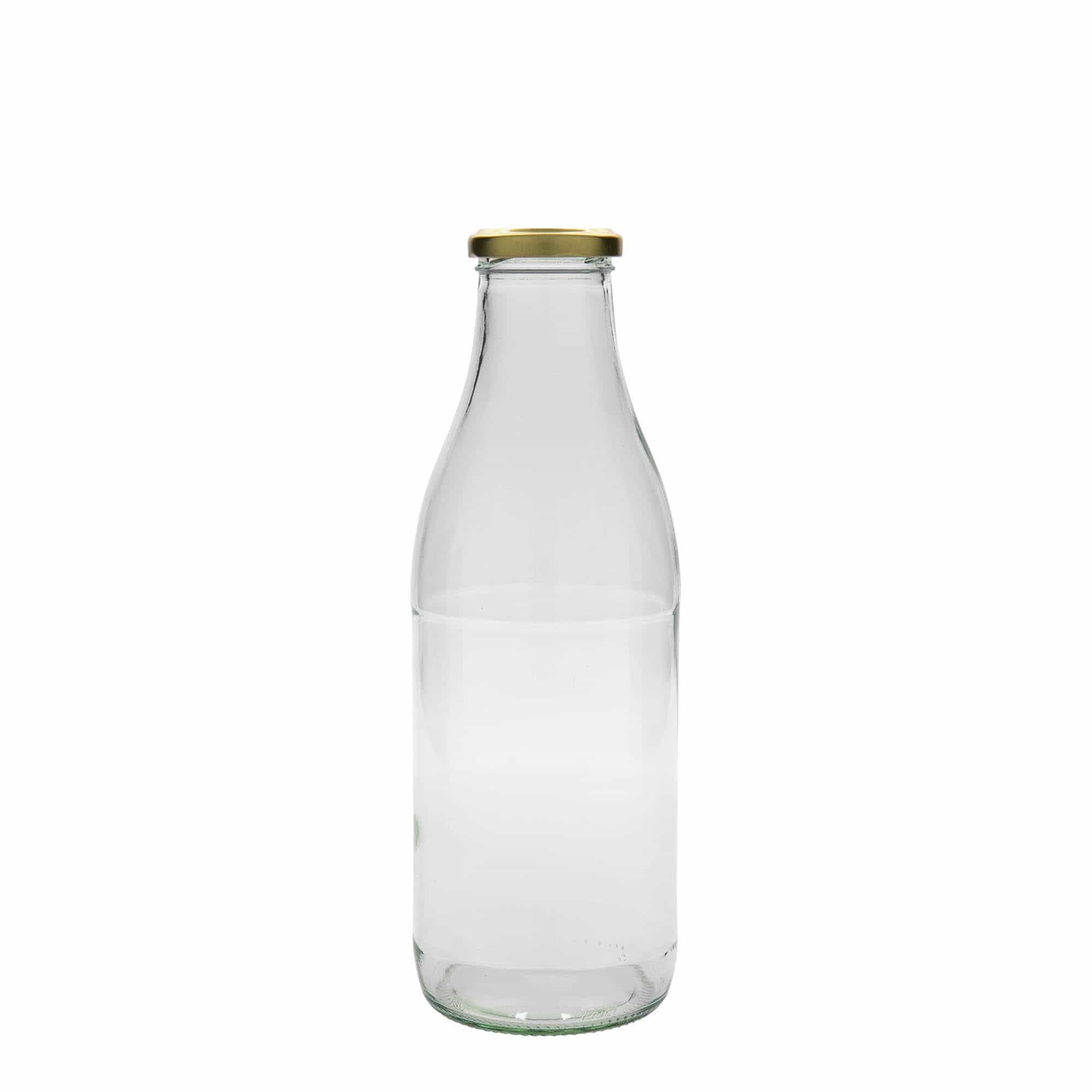 Fles met brede hals Lorenzo, 1000 ml, monding: twist-off (TO 48)