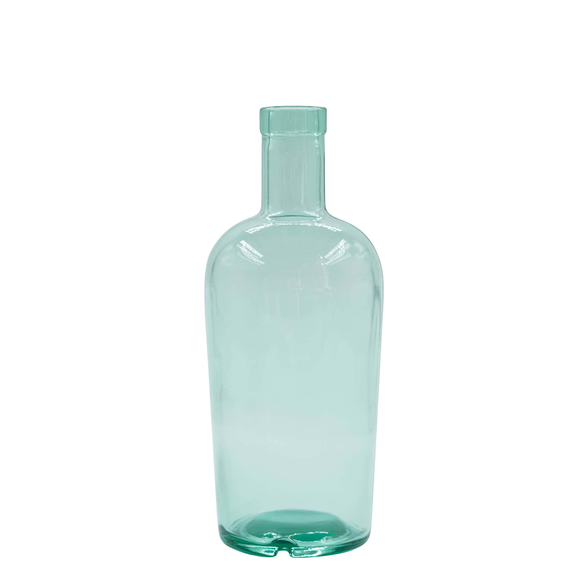 Glazen fles 'Teo Light', 700 ml, monding: kurk