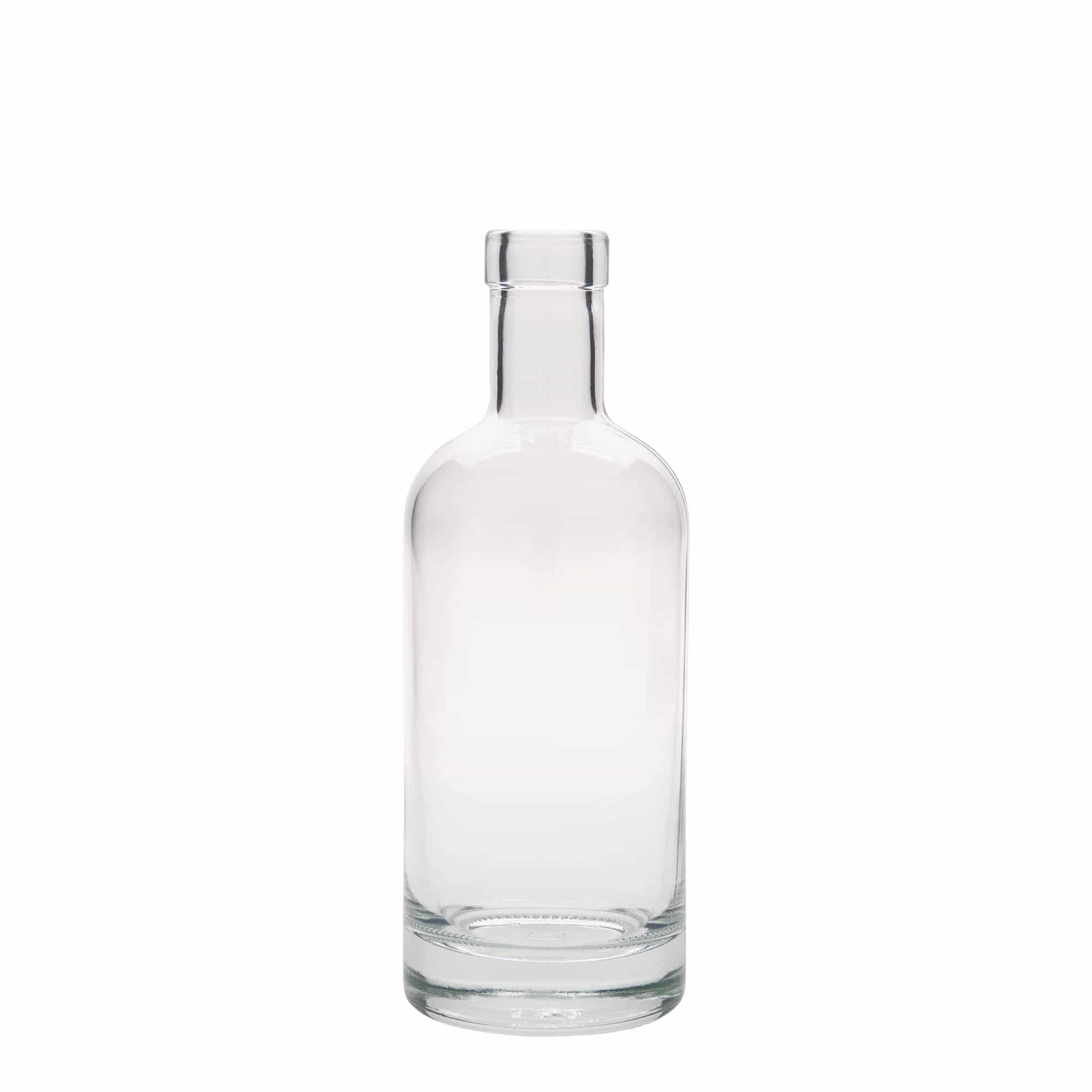 Glazen fles 'Linea Uno', 350 ml, monding: kurk