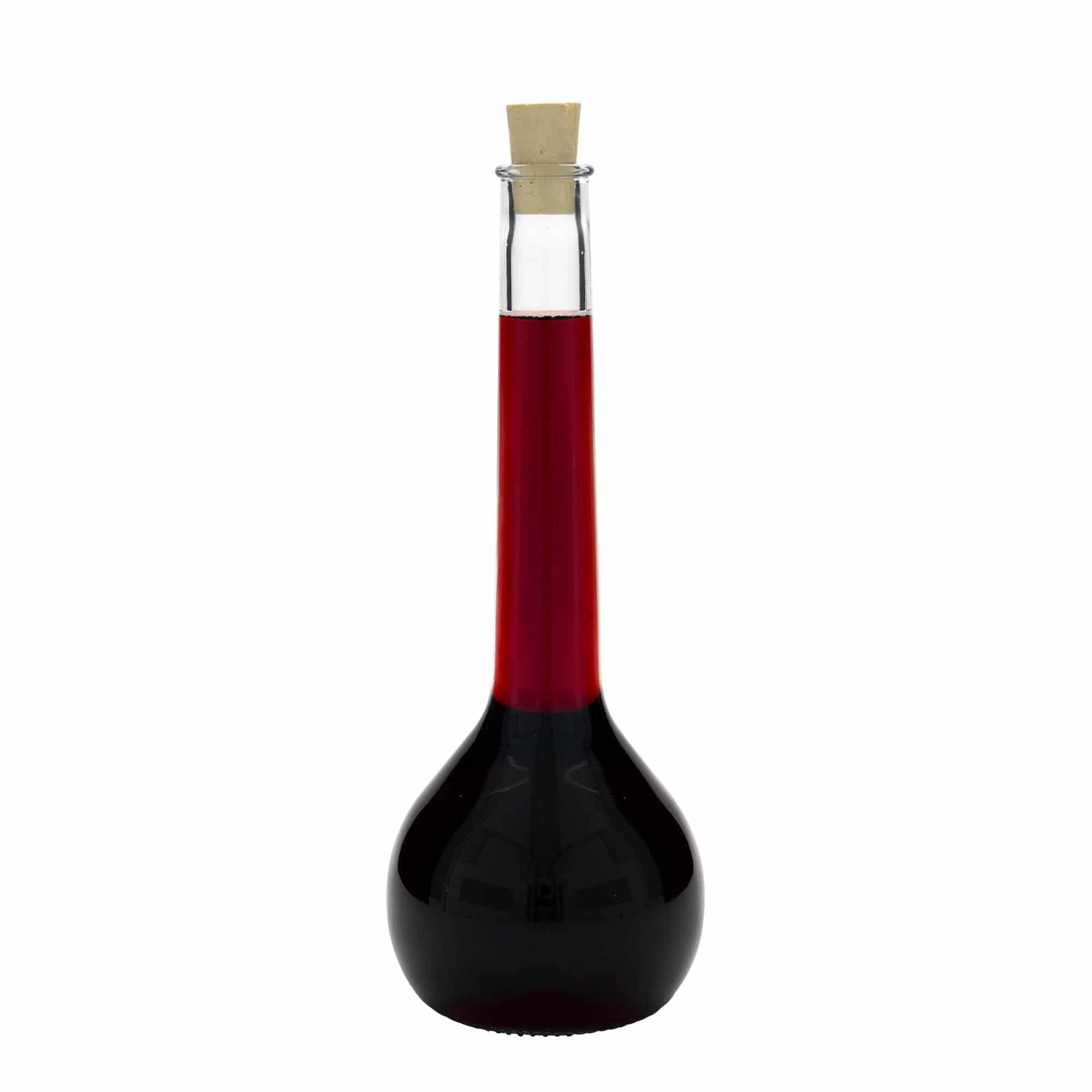 Glazen fles 'Tulipano', 500 ml, monding: kurk