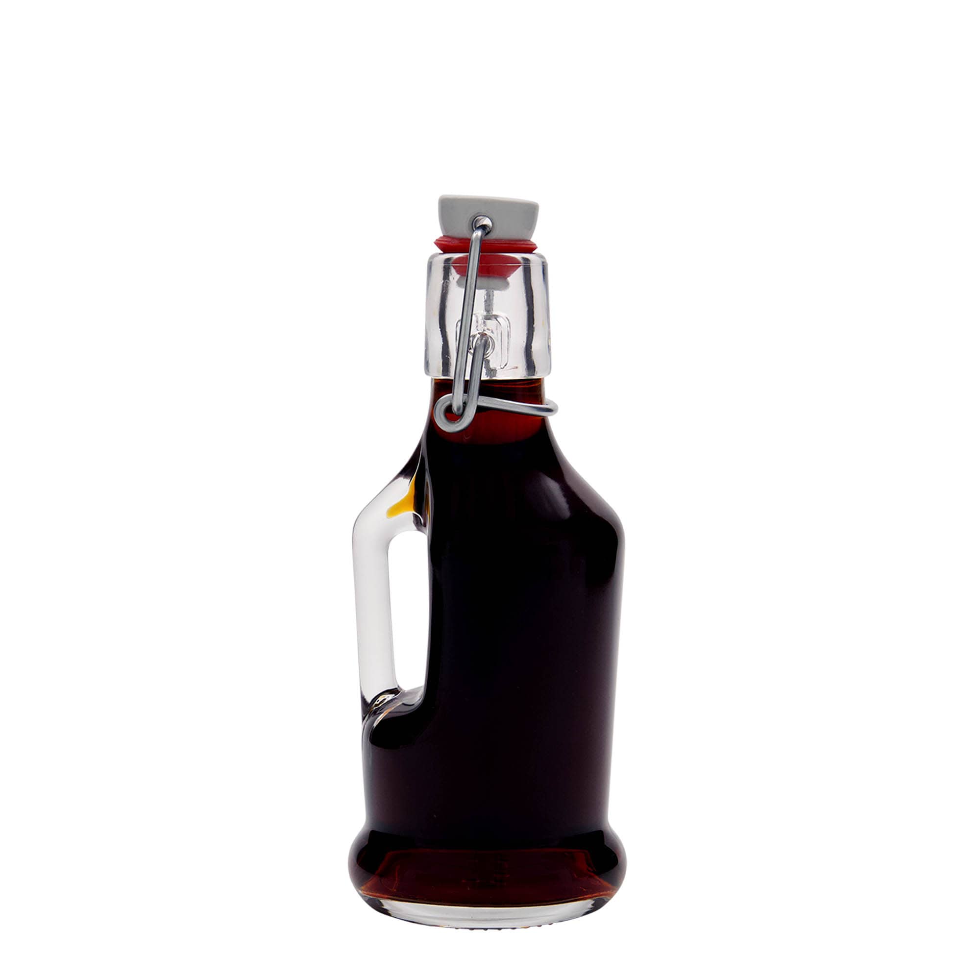 Glazen fles 'Classica', 200 ml, monding: beugelsluiting
