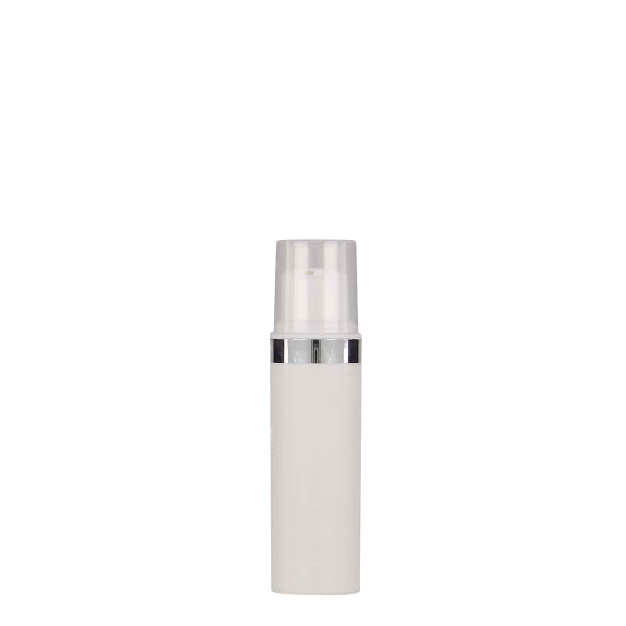 Airless Dispenser 'Nano', 10 ml, PP-kunststof, wit