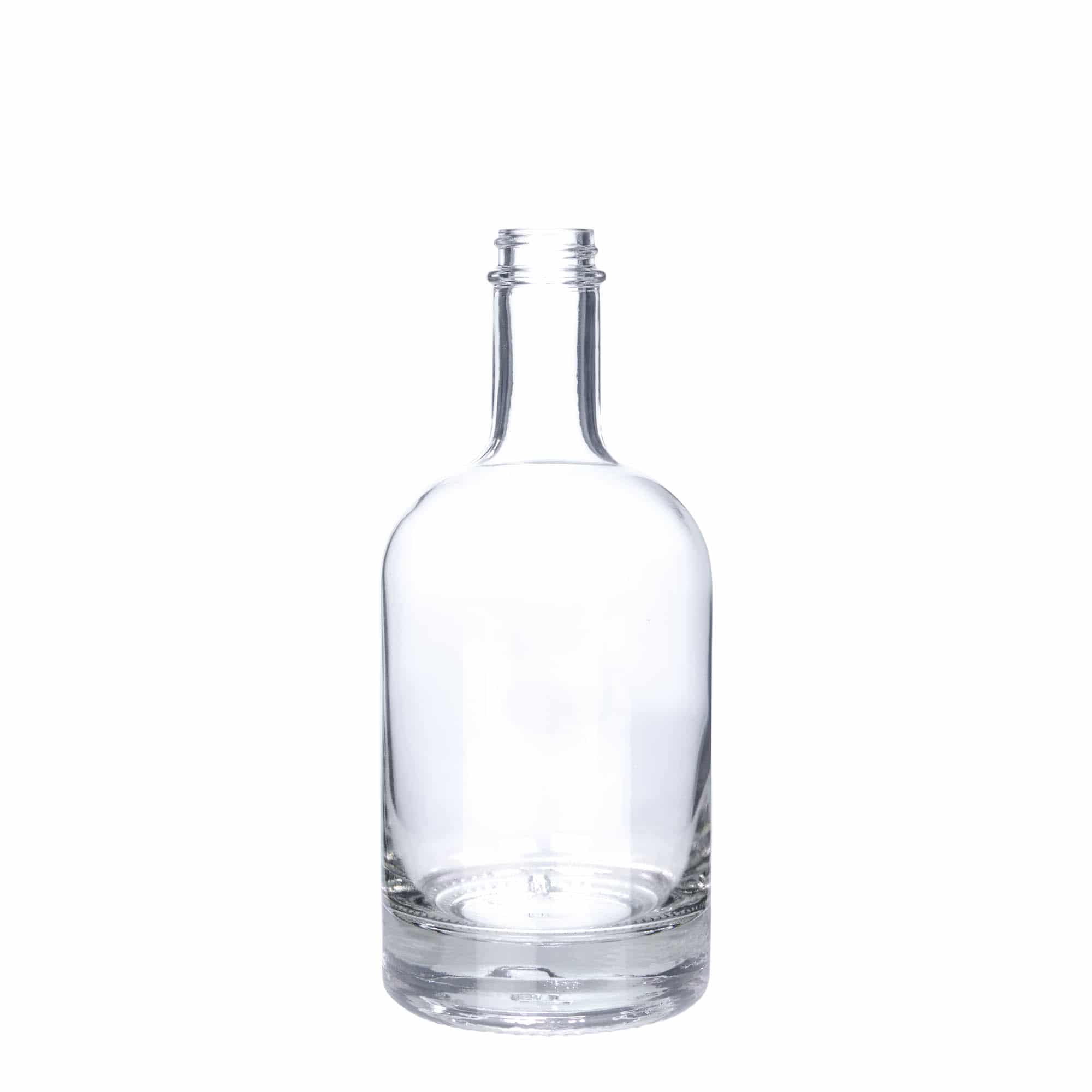 Glazen fles 'First Class', 500 ml, monding: GPI 28