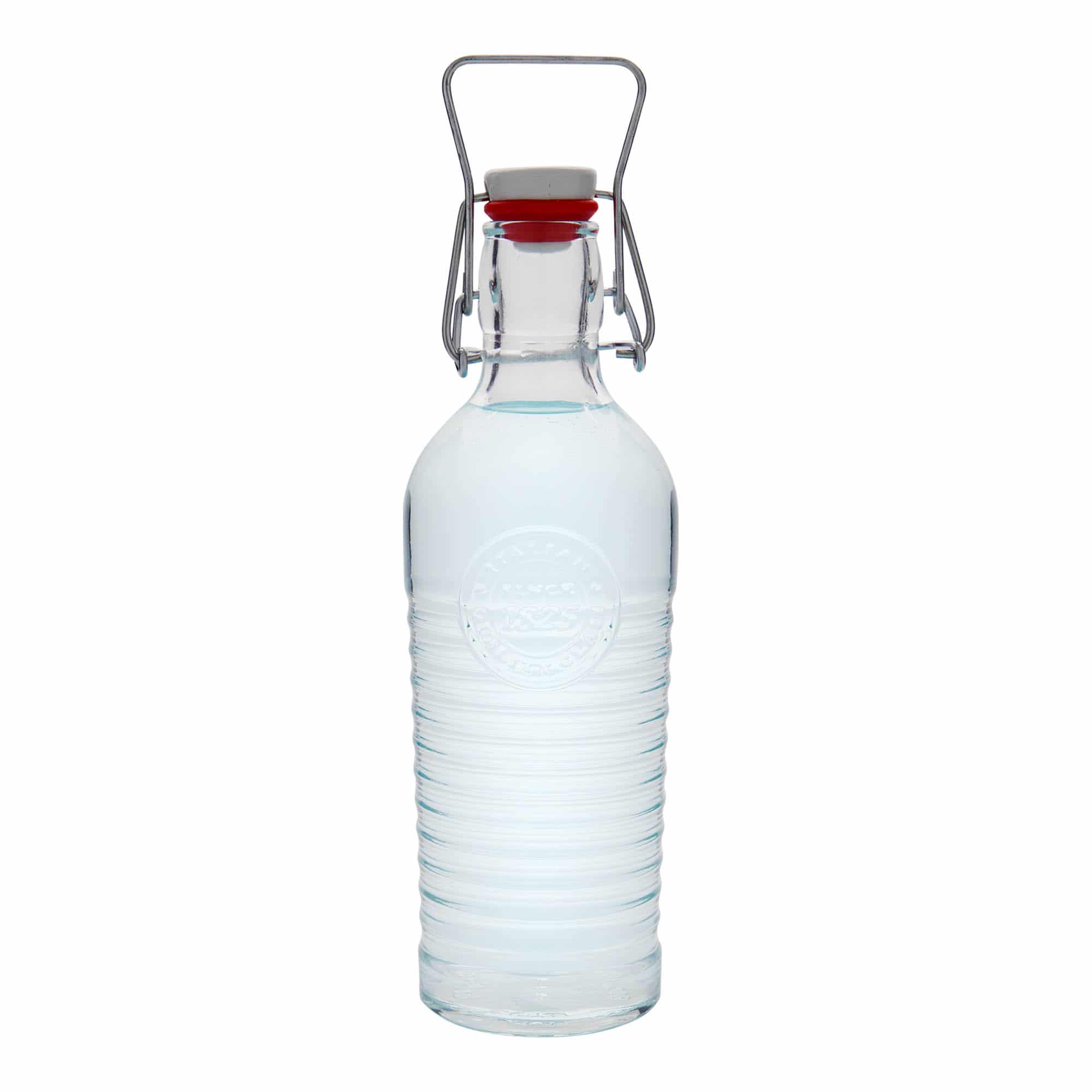 Glazen fles 'Officina 1825', 750 ml, monding: beugelsluiting