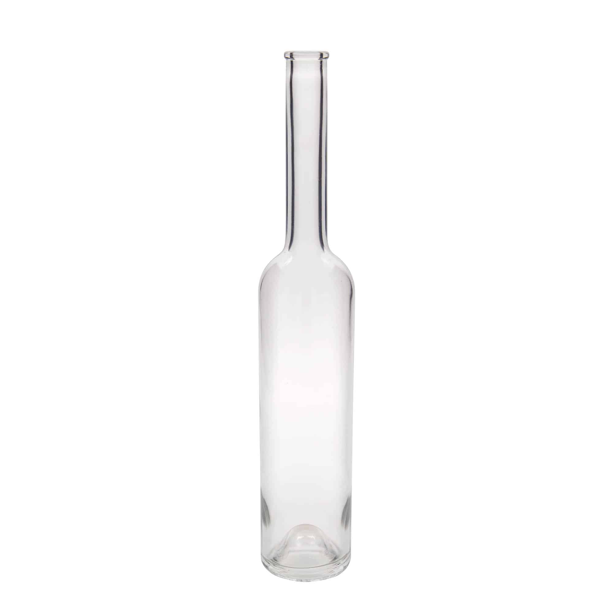 Glazen fles 'Platina', 500 ml, monding: kurk