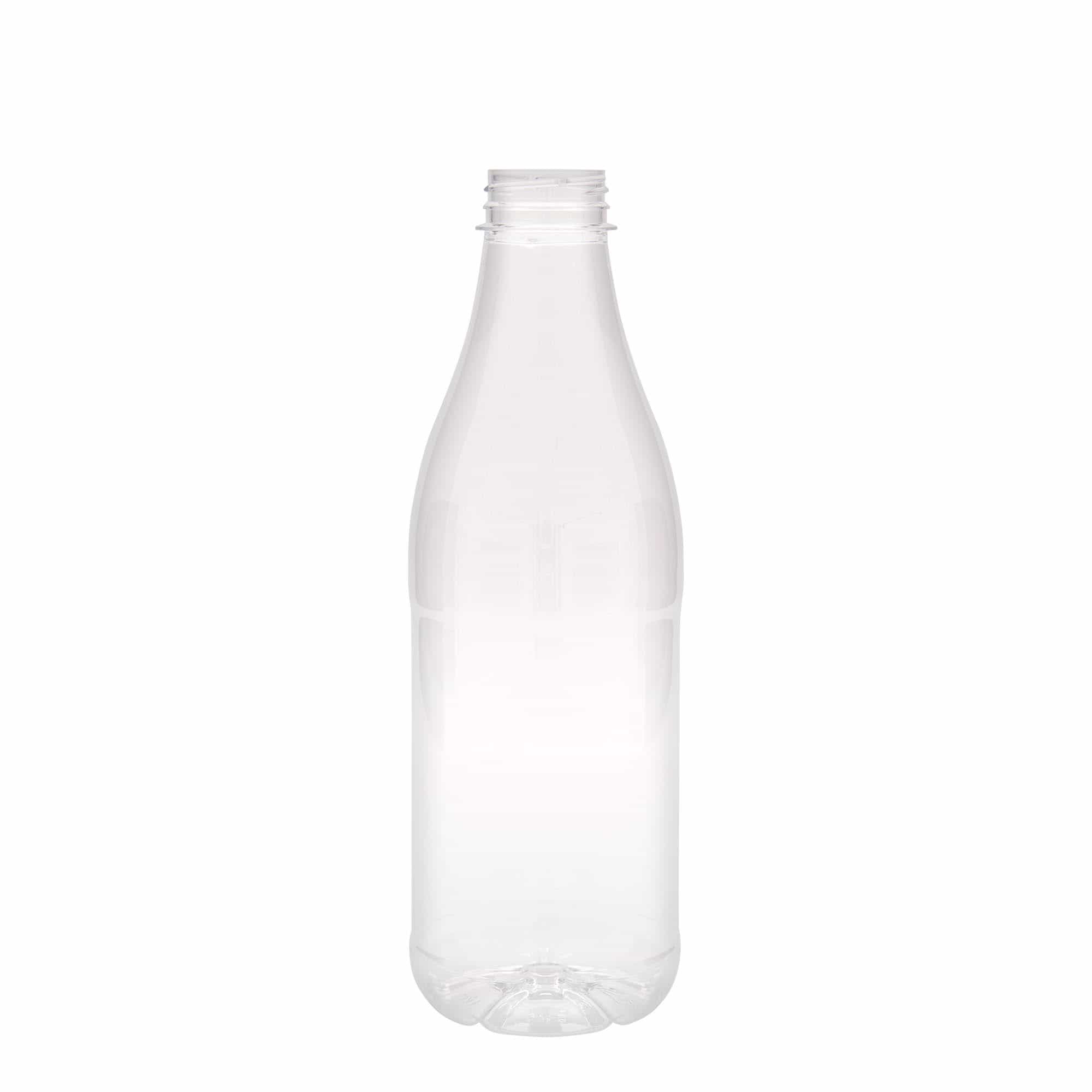 Petfles 'Milk and Juice', 1000 ml, kunststof, monding: 38 mm