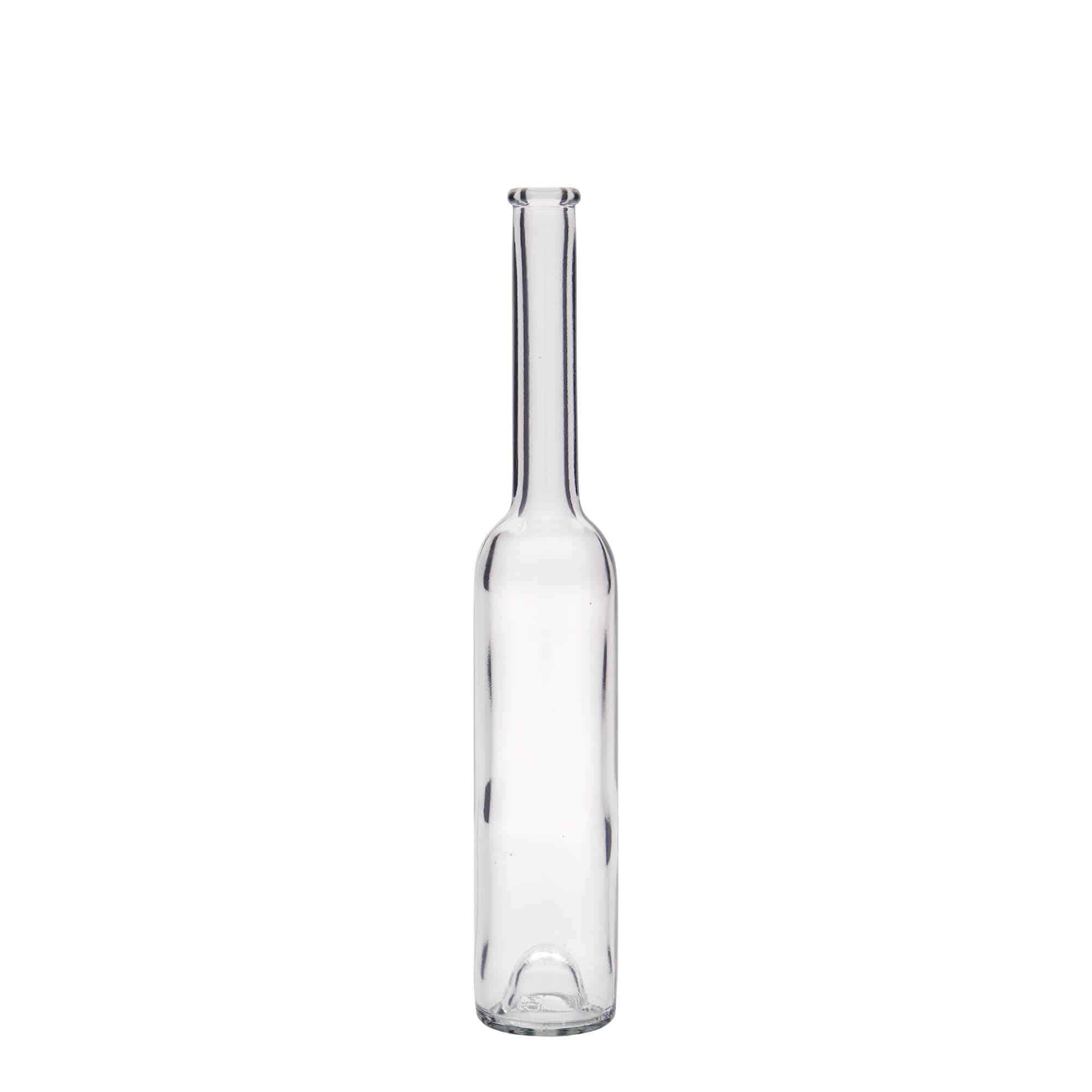 Glazen fles 'Platina', 100 ml, monding: kurk