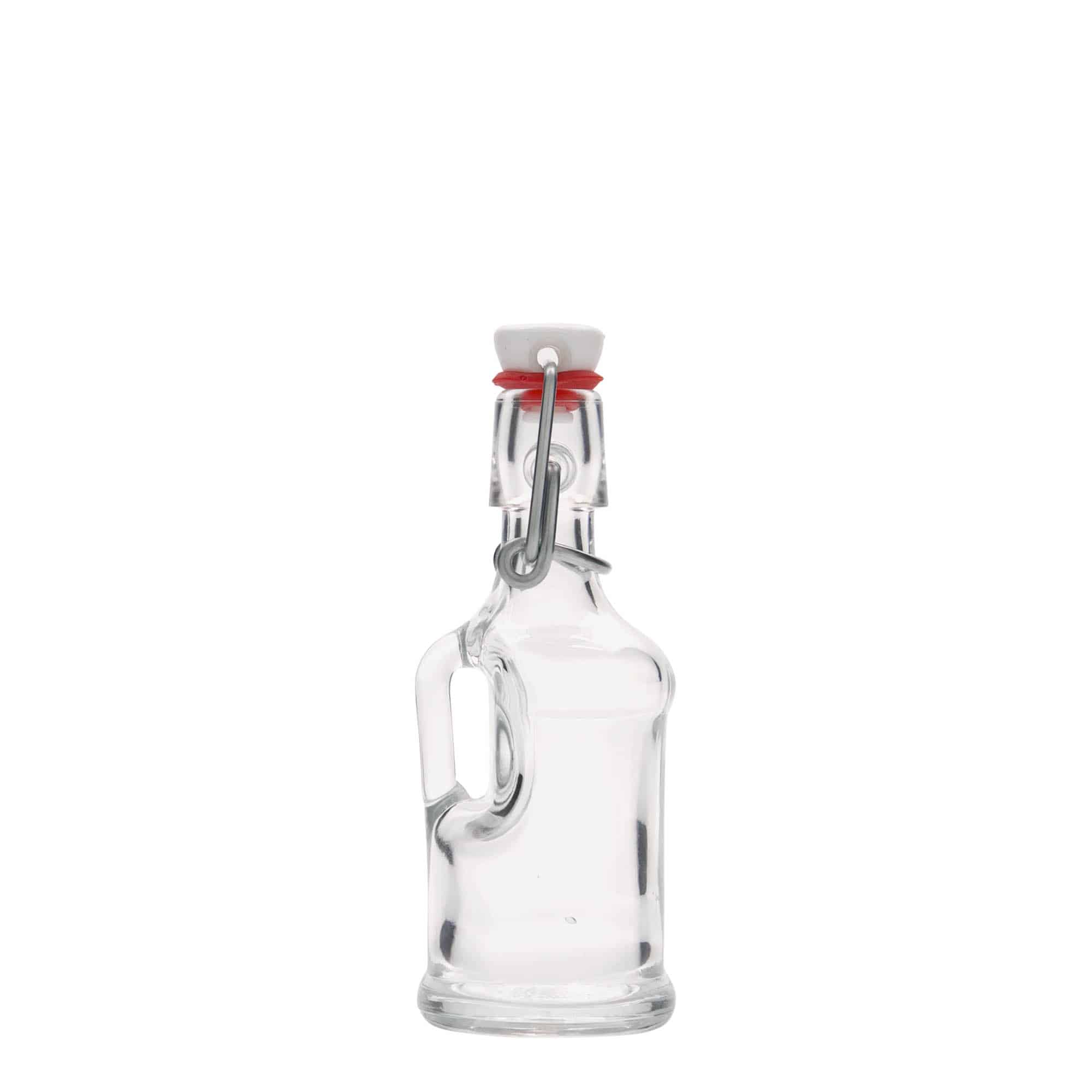 Glazen fles 'Classica', 40 ml, monding: beugelsluiting