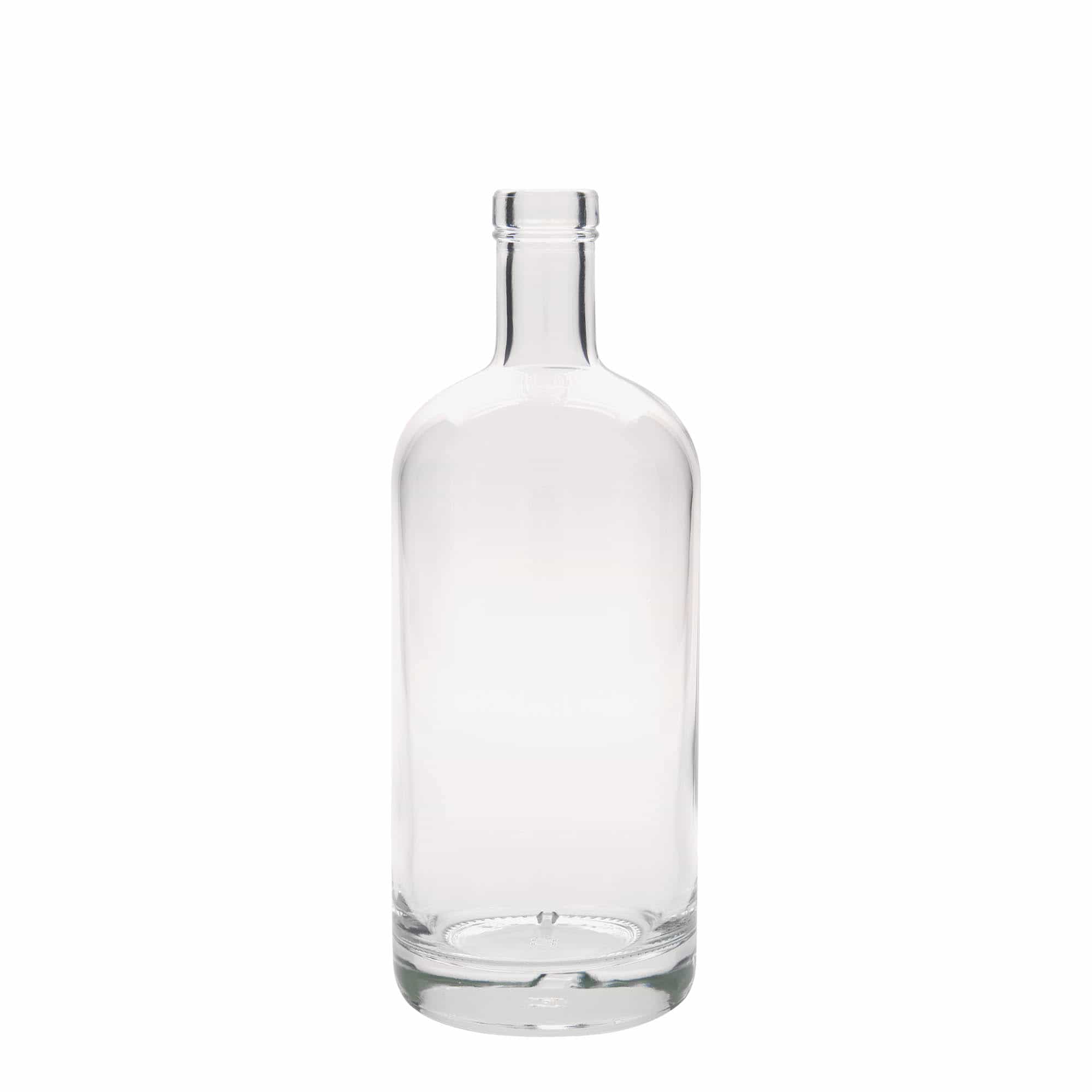 Glazen fles 'Linea Uno', 700 ml, monding: kurk