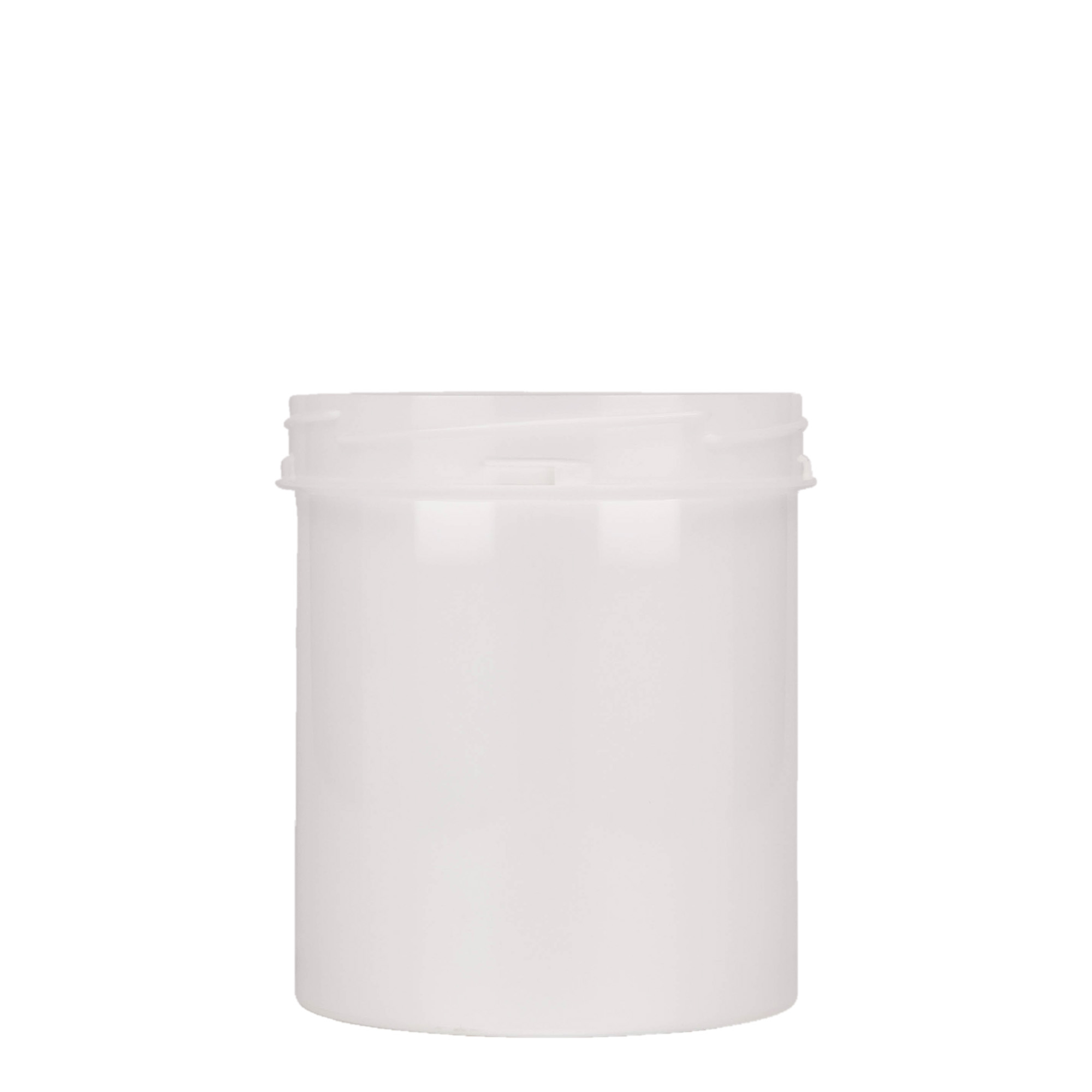 Plastic pot 'Securilock', 500 ml, PP, wit, monding: schroefsluiting