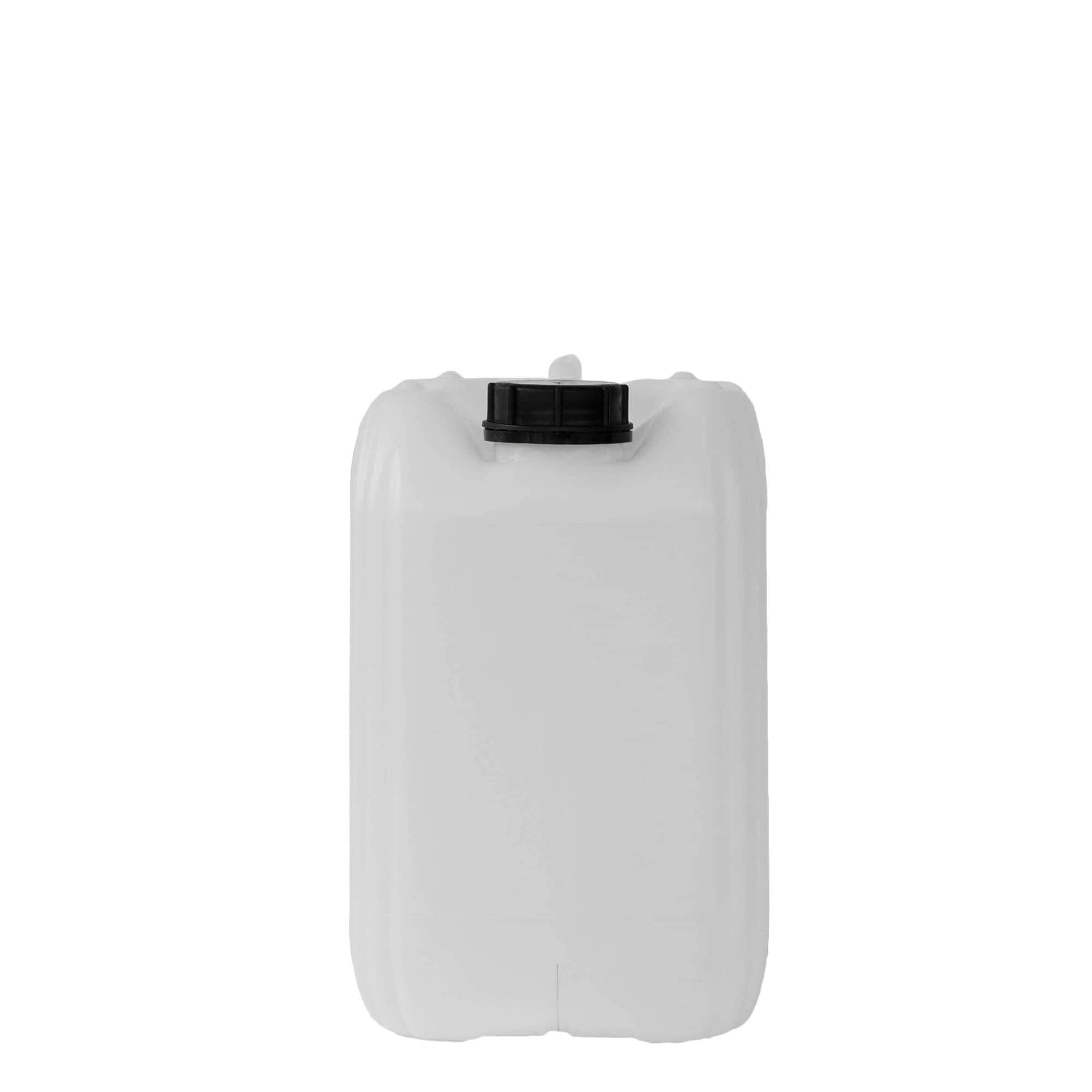 Jerrycan, 10 l, rechthoekig, HDPE-kunststof, naturel, monding: ND 55