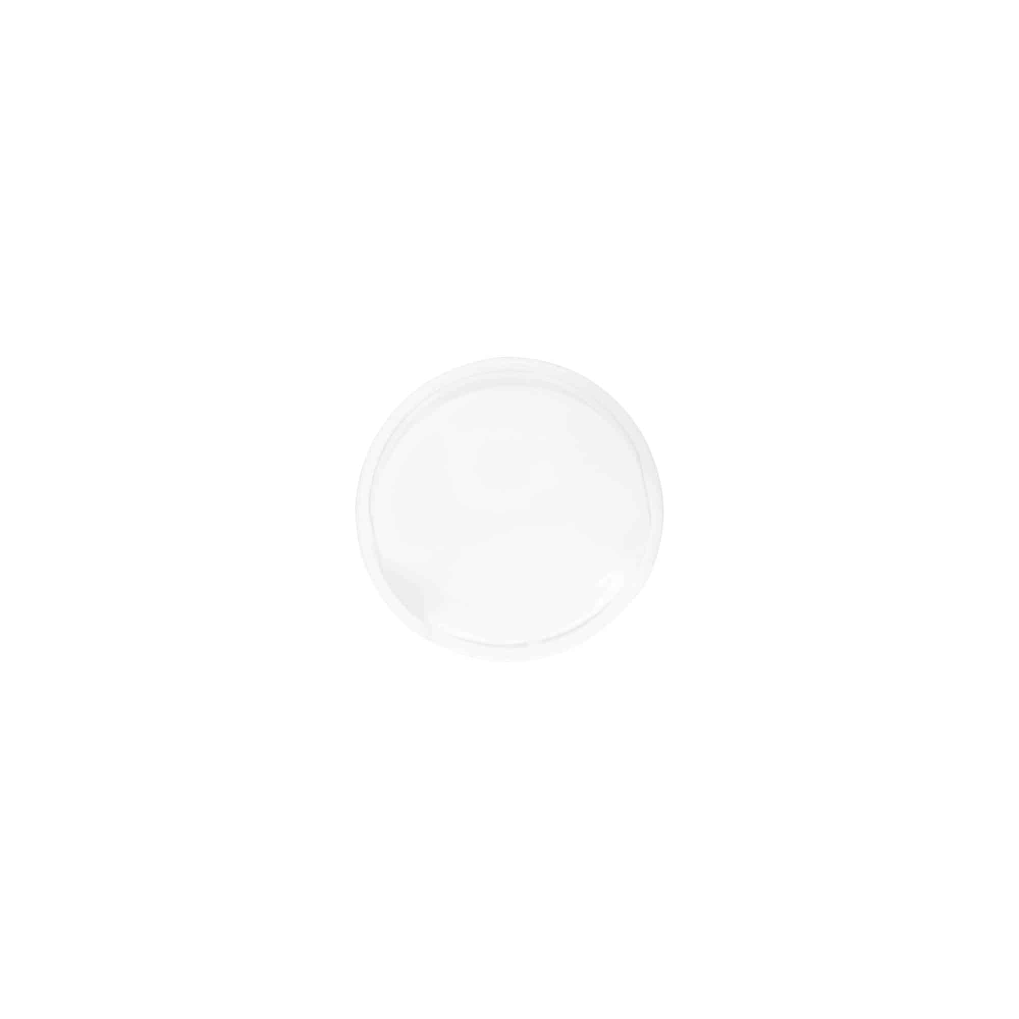 Schroefsluiting Disc Top, PP-kunststof, wit, voor monding: GPI 24/410