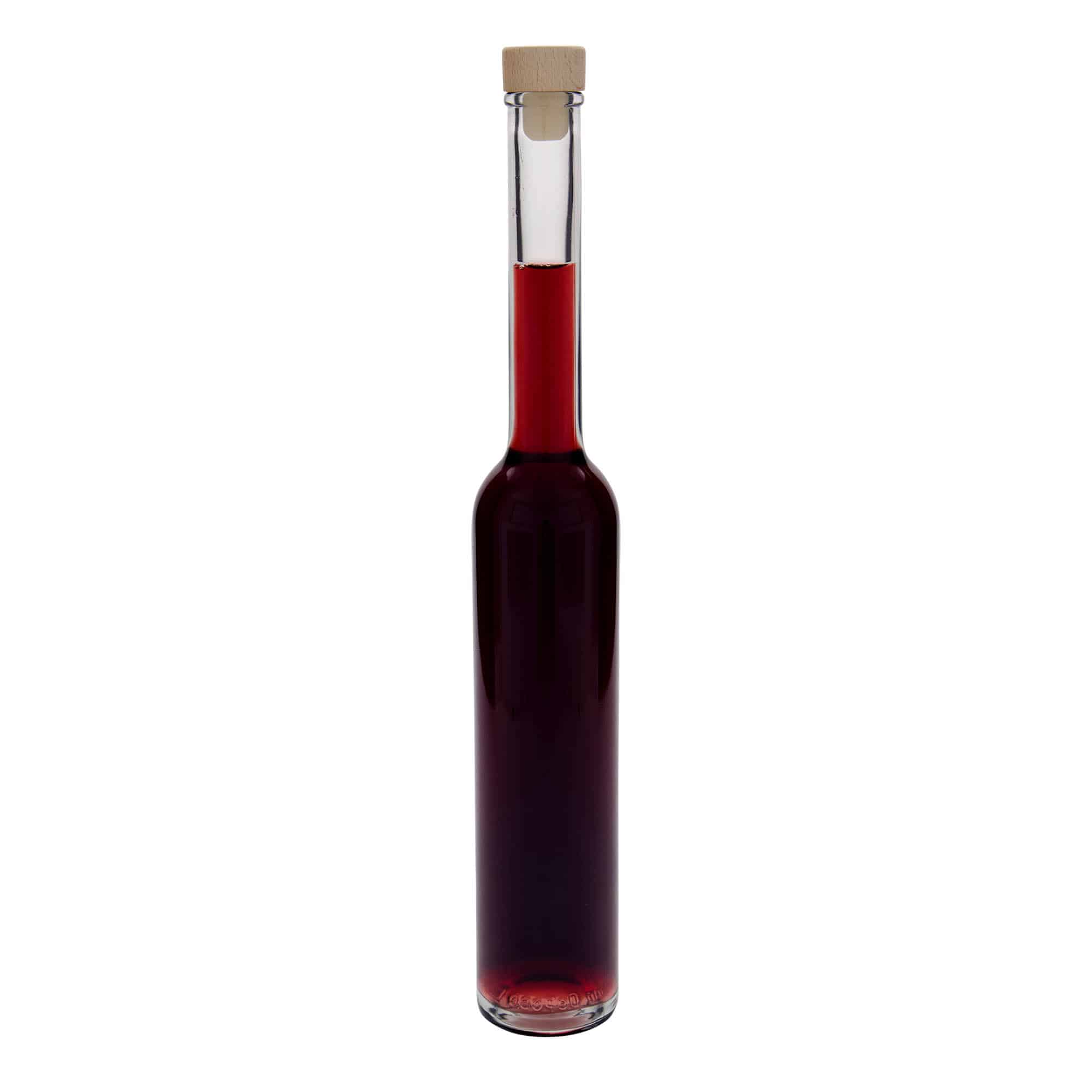 Glazen fles 'Platina', 350 ml, monding: kurk
