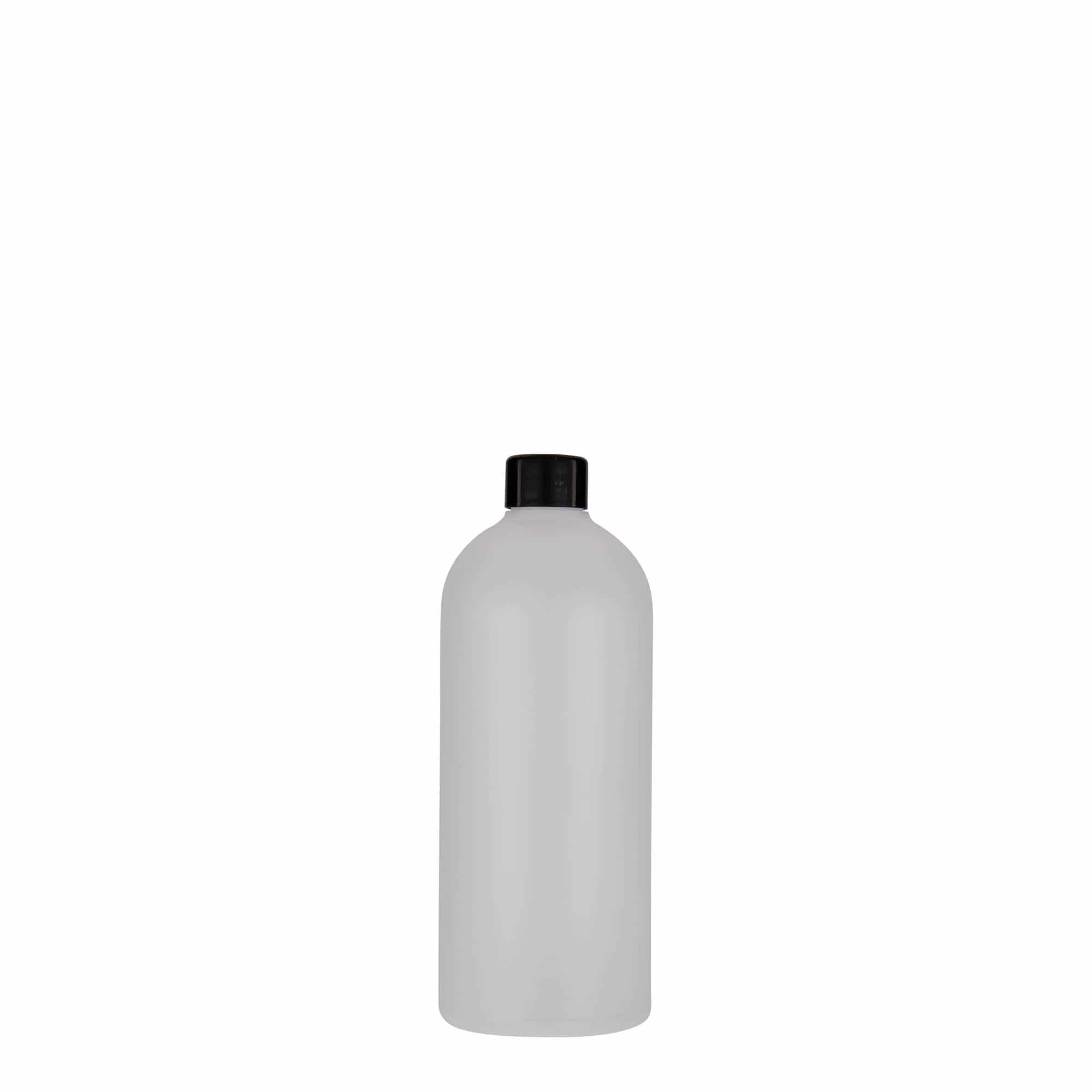 Plastic fles 'Tuffy', 500 ml, HDPE, naturel, monding: GPI 24/410