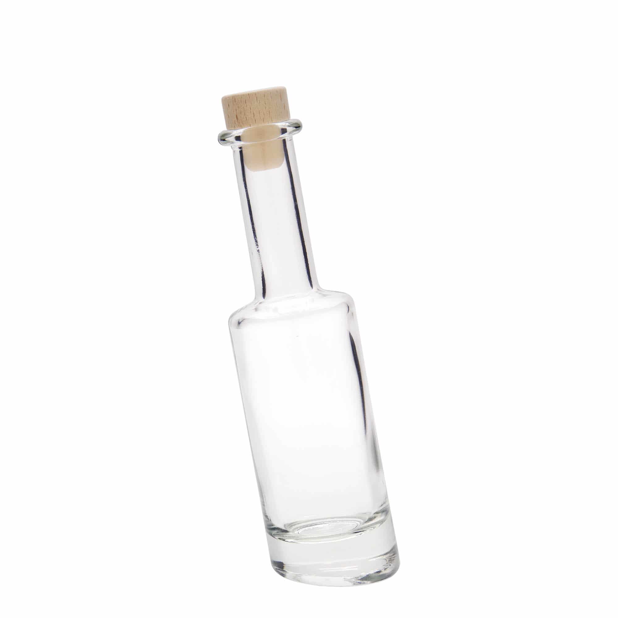 Glazen fles 'Bounty', 200 ml, monding: kurk