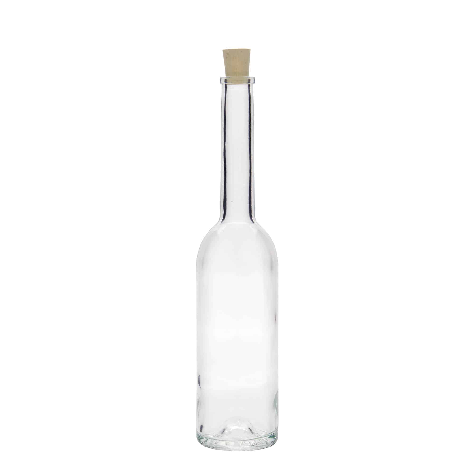 Glazen fles 'Opera', 200 ml, monding: kurk