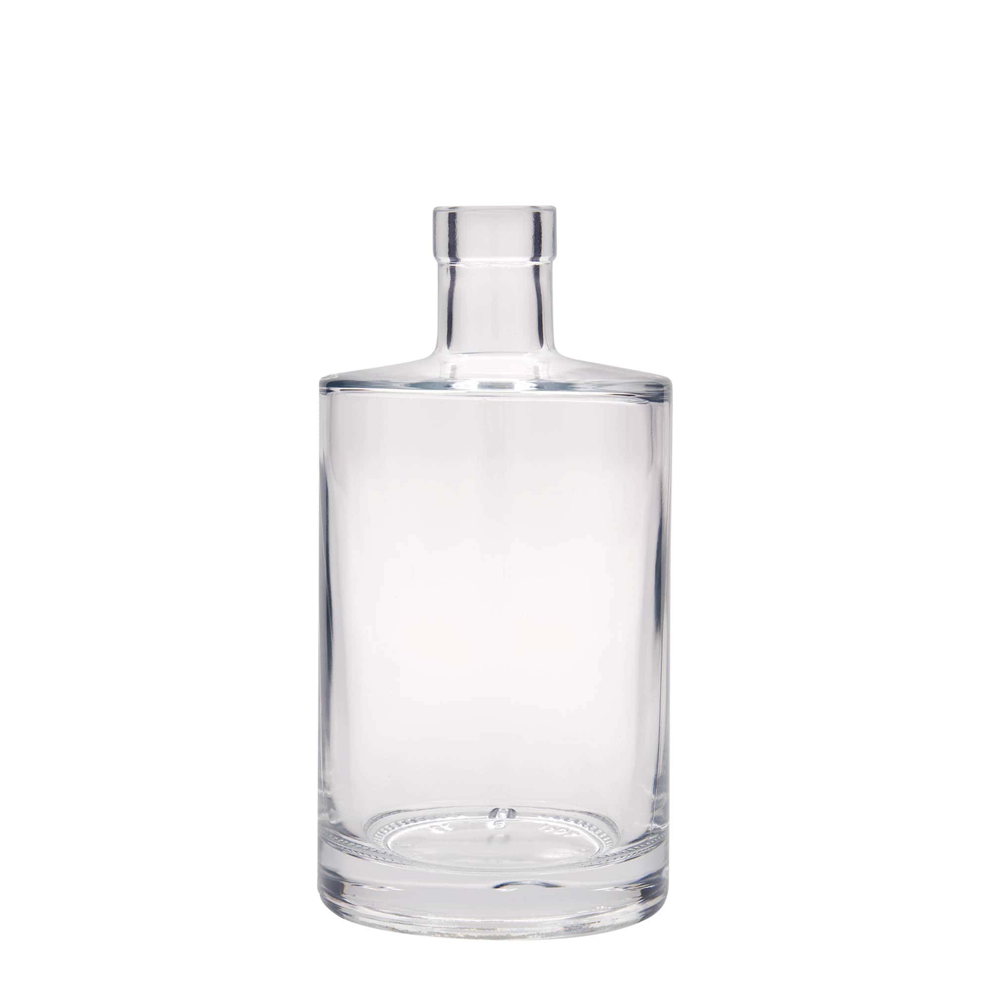 Glazen fles 'Aventura', 700 ml, monding: kurk
