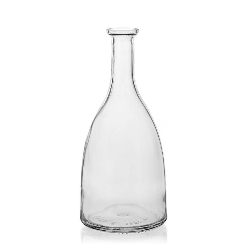 Glazen fles 'Viola', 700 ml, monding: kurk