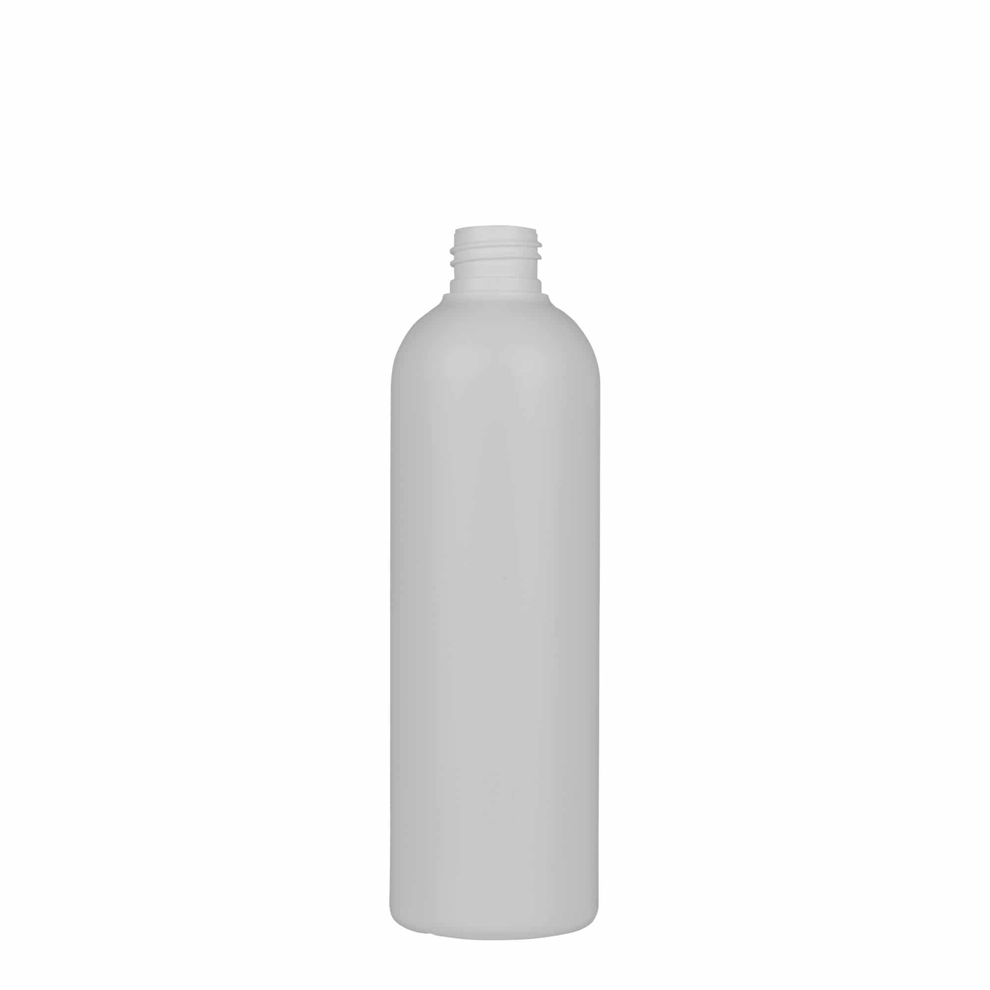 Plastic fles 'Tuffy', 300 ml, HDPE, wit, monding: GPI 24/410