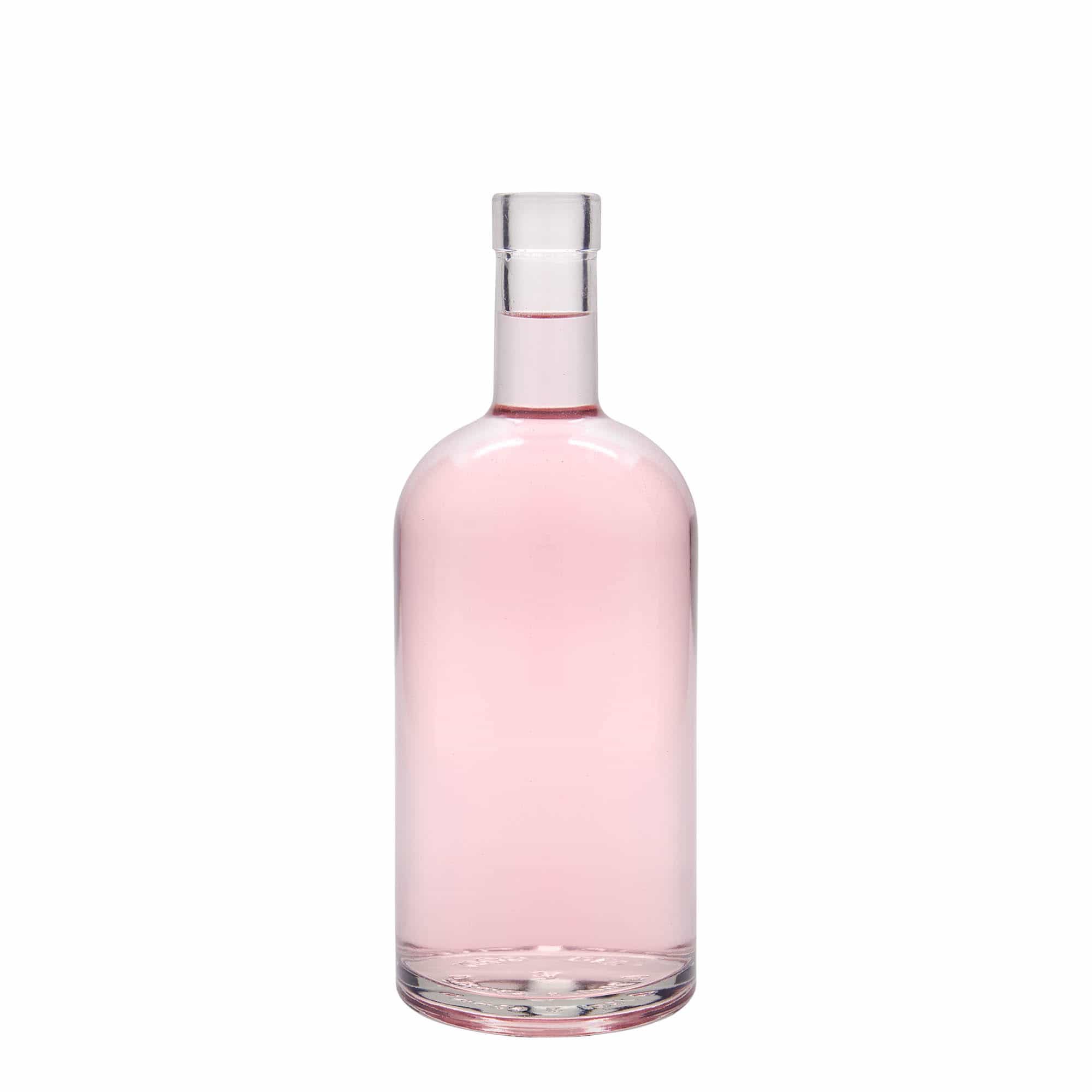 Glazen fles 'Franco', 700 ml, monding: kurk