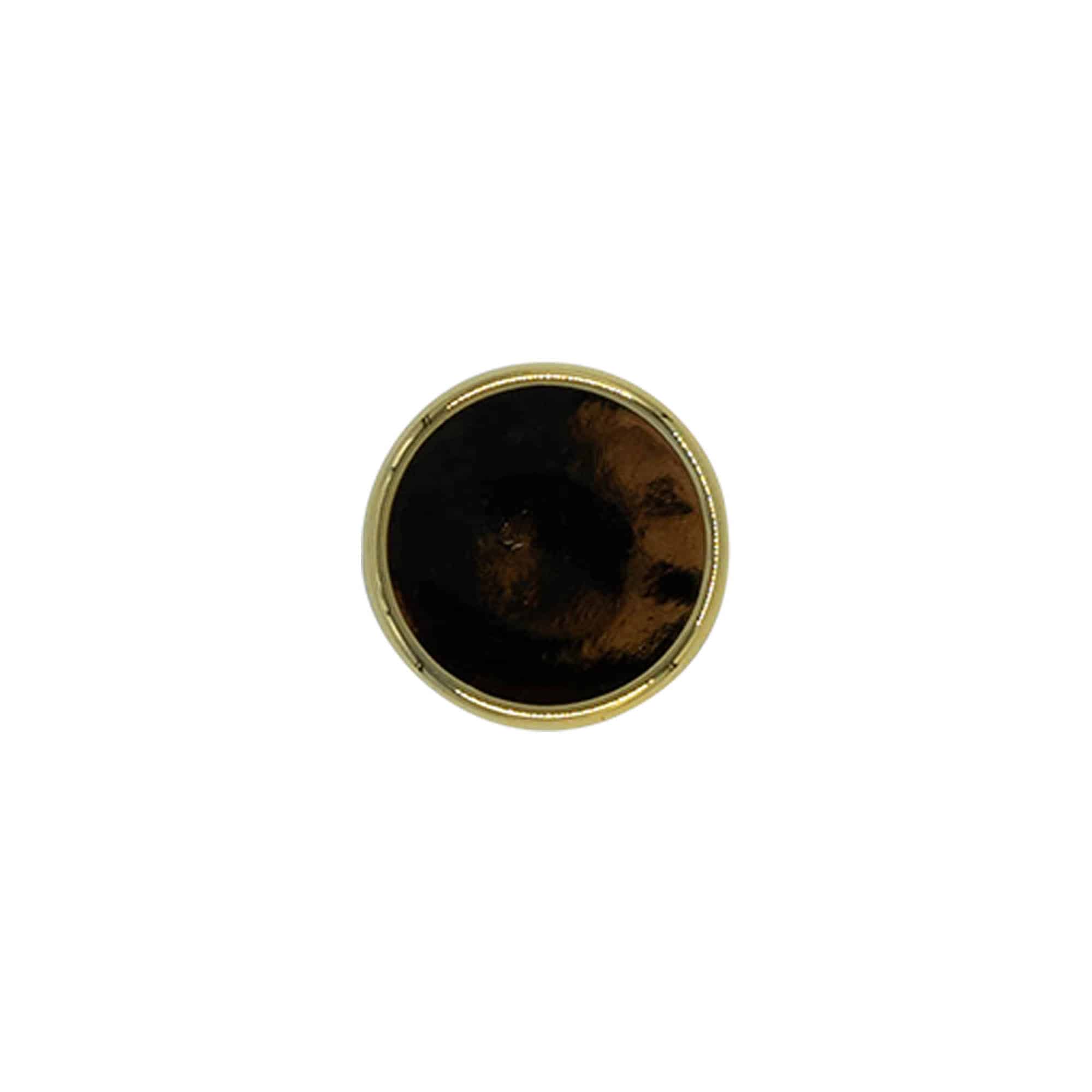 Dopkurk, 19 mm, kunststof, goud, voor monding: kurk