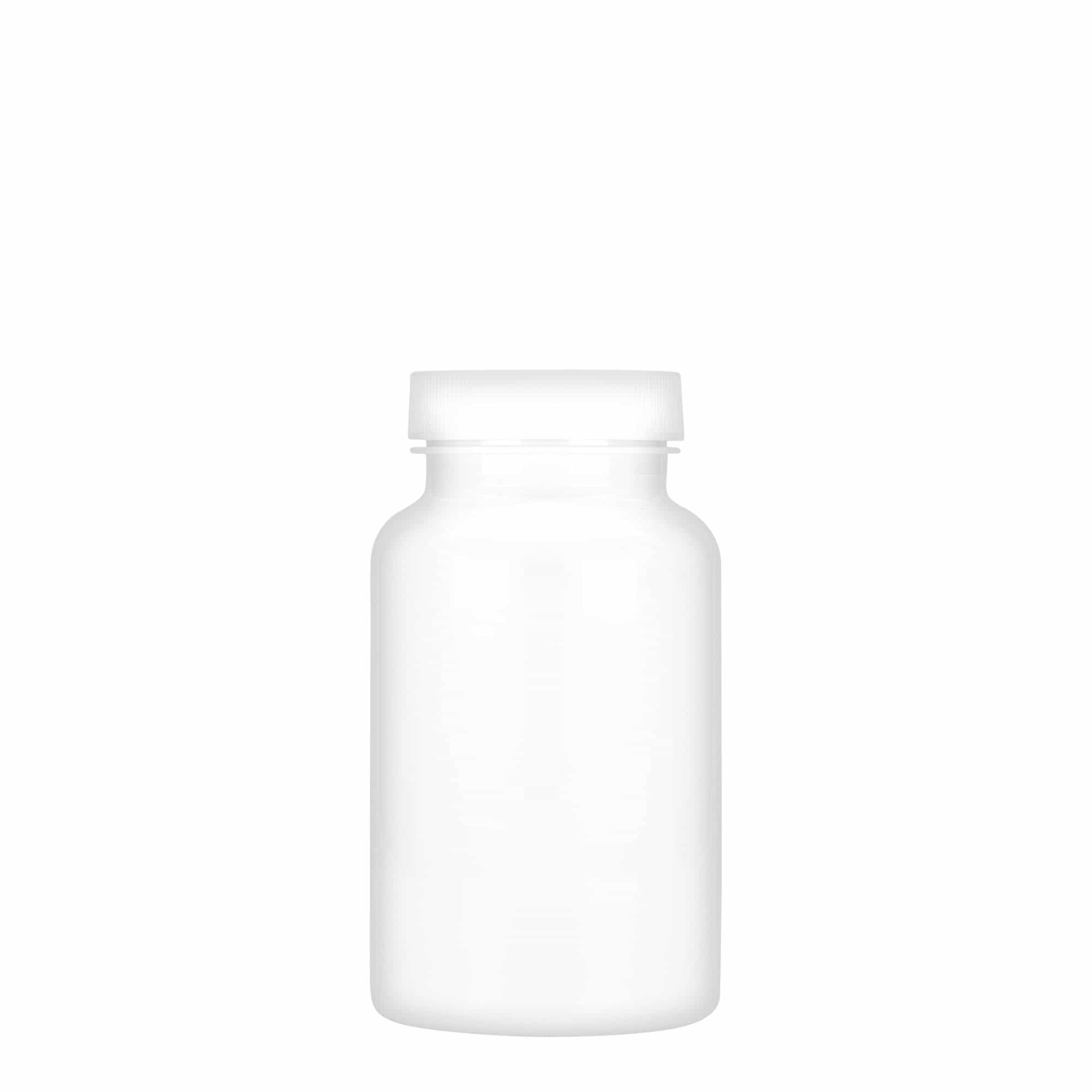 Pet-medicijnpotje, 200 ml, kunststof, wit, monding: GPI 45/400