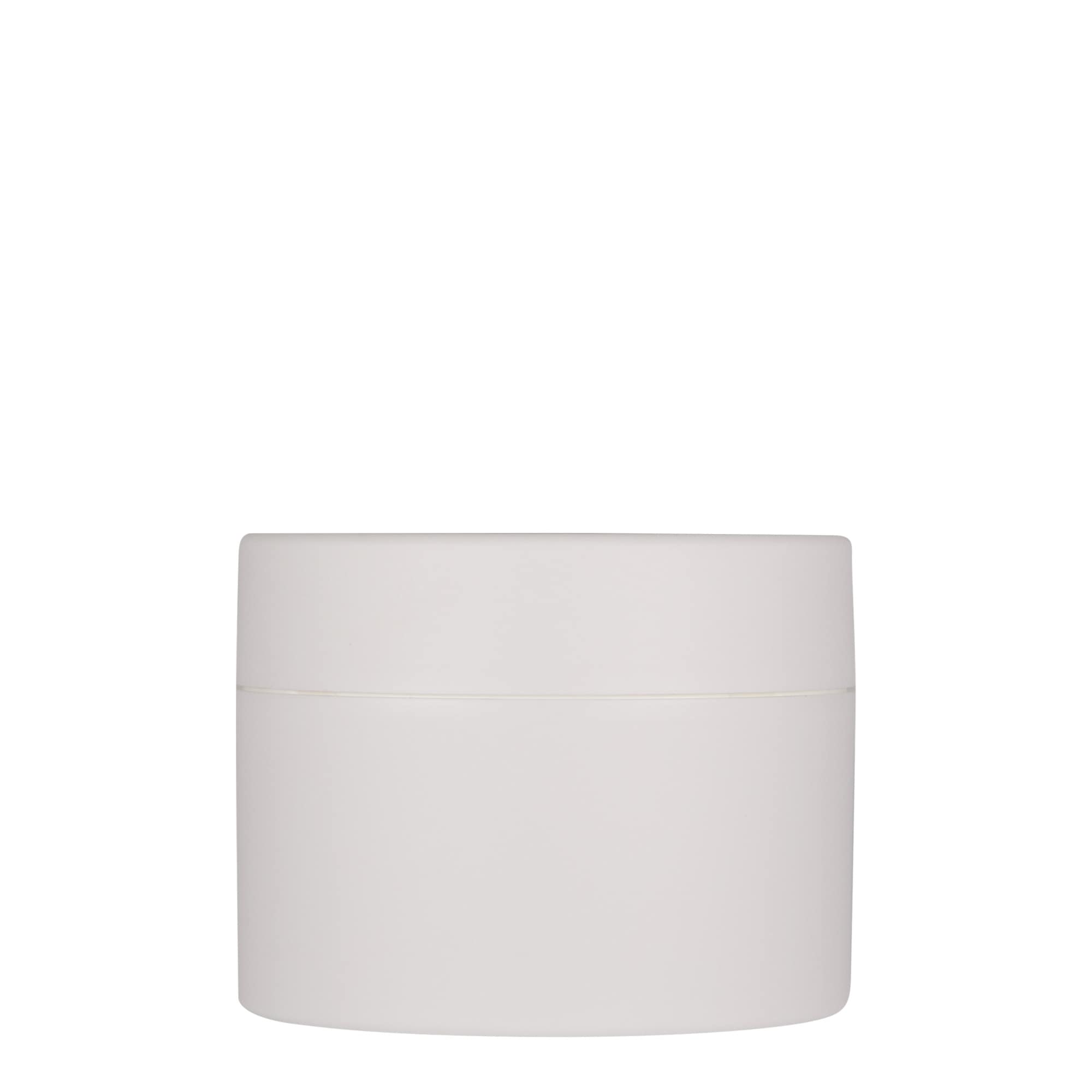 Plastic pot 'Antonella', 250 ml, PP, wit, monding: schroefsluiting