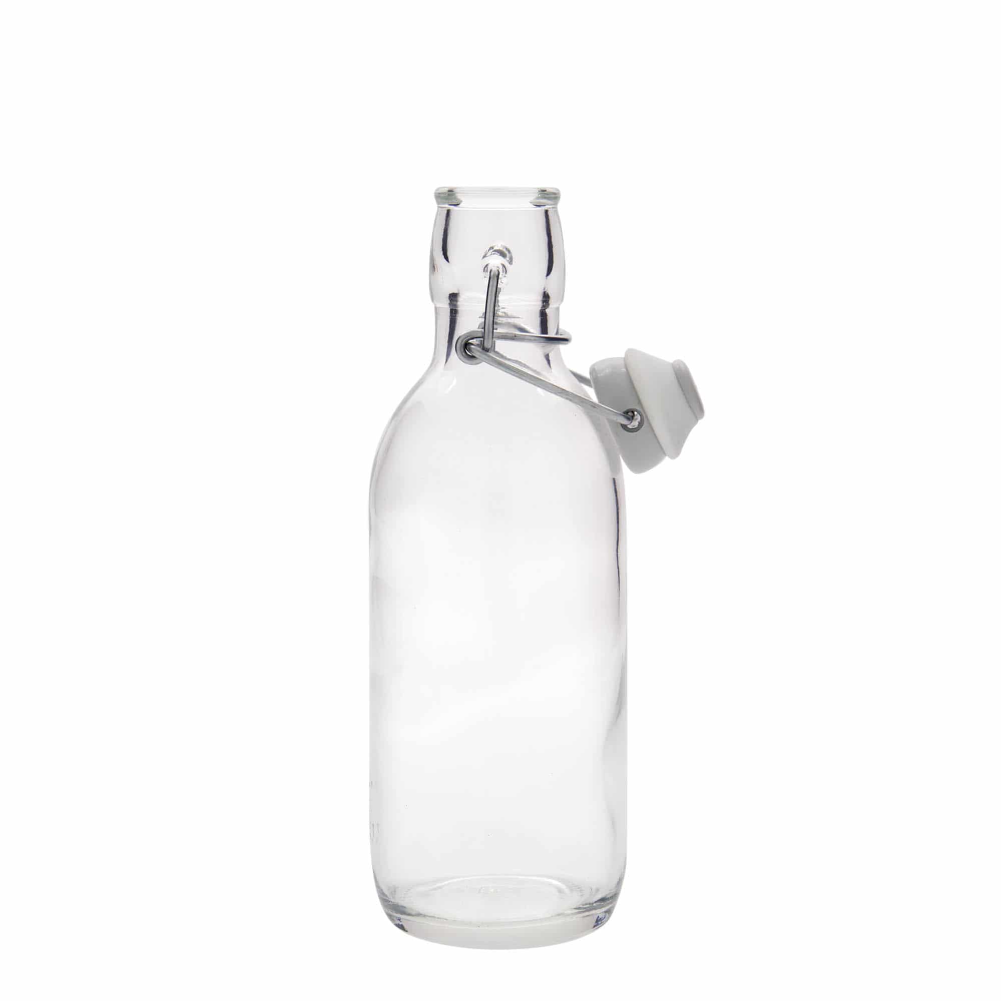 Glazen fles 'Emilia', 500 ml, monding: beugelsluiting