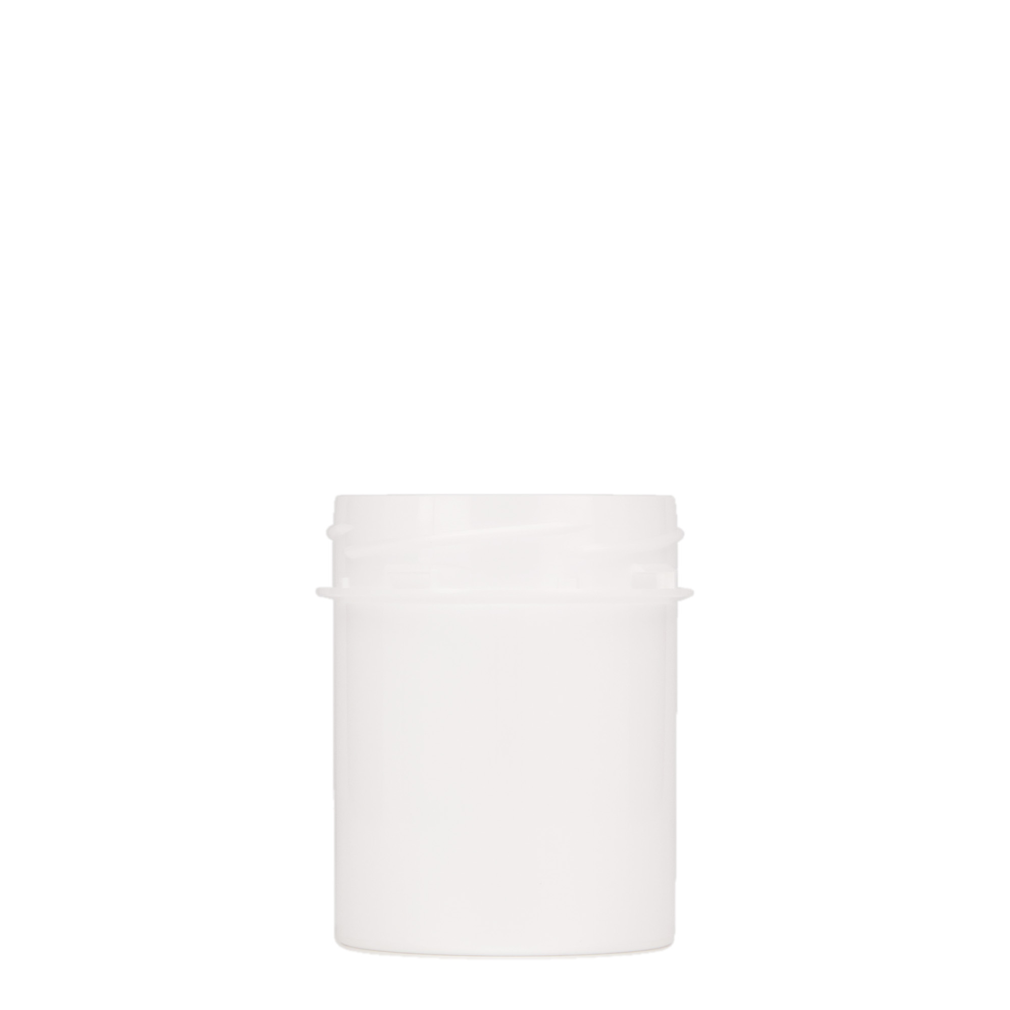 Plastic pot 'Securilock', 150 ml, PP, wit, monding: schroefsluiting
