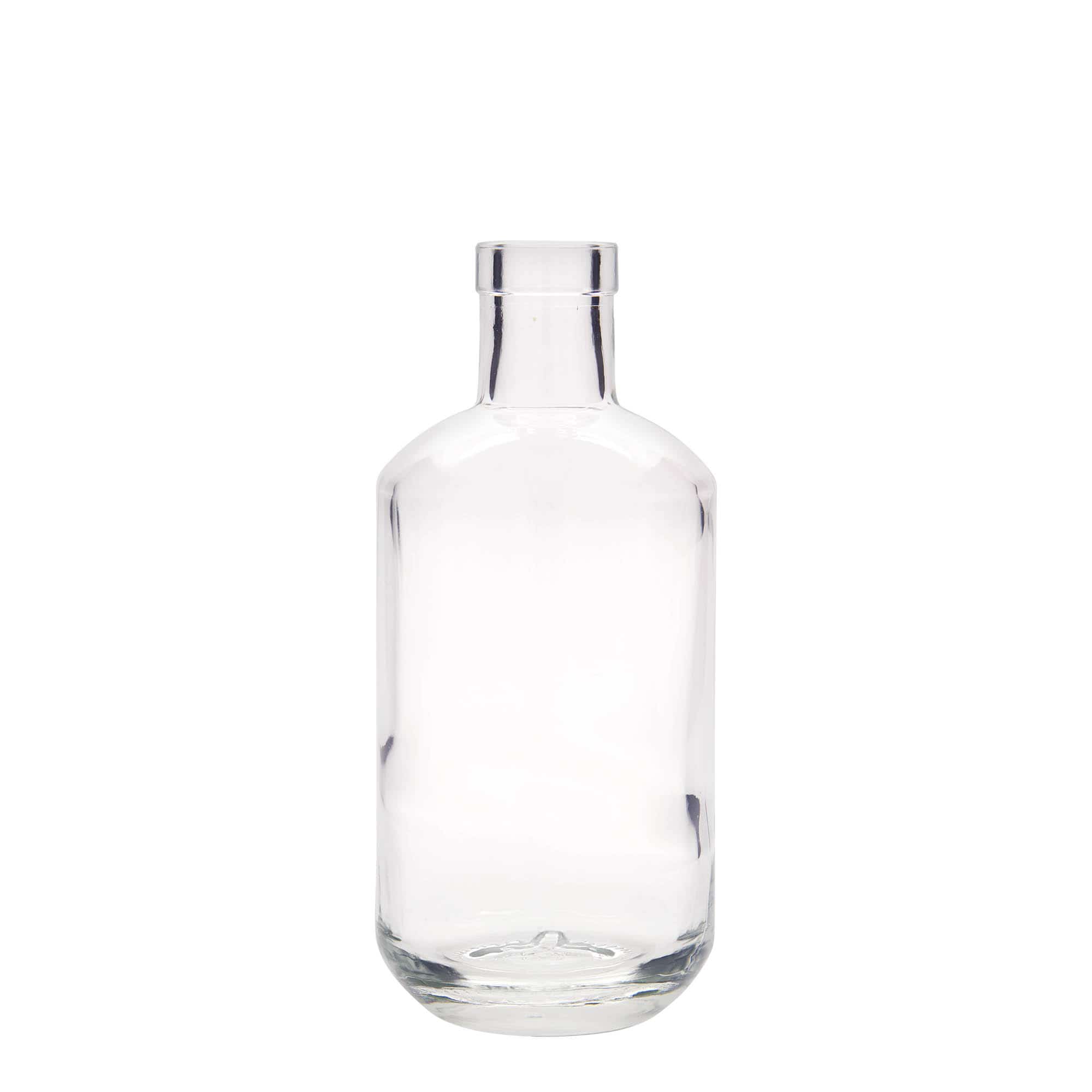 Glazen fles 'Vienna', 500 ml, monding: kurk