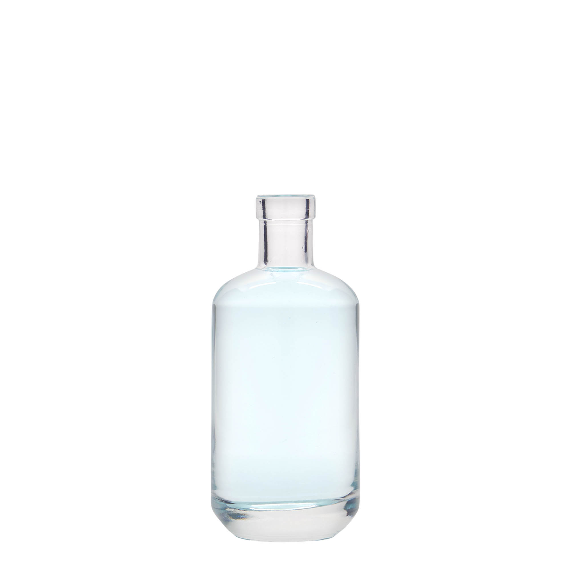 Glazen fles 'Vienna', 100 ml, monding: kurk