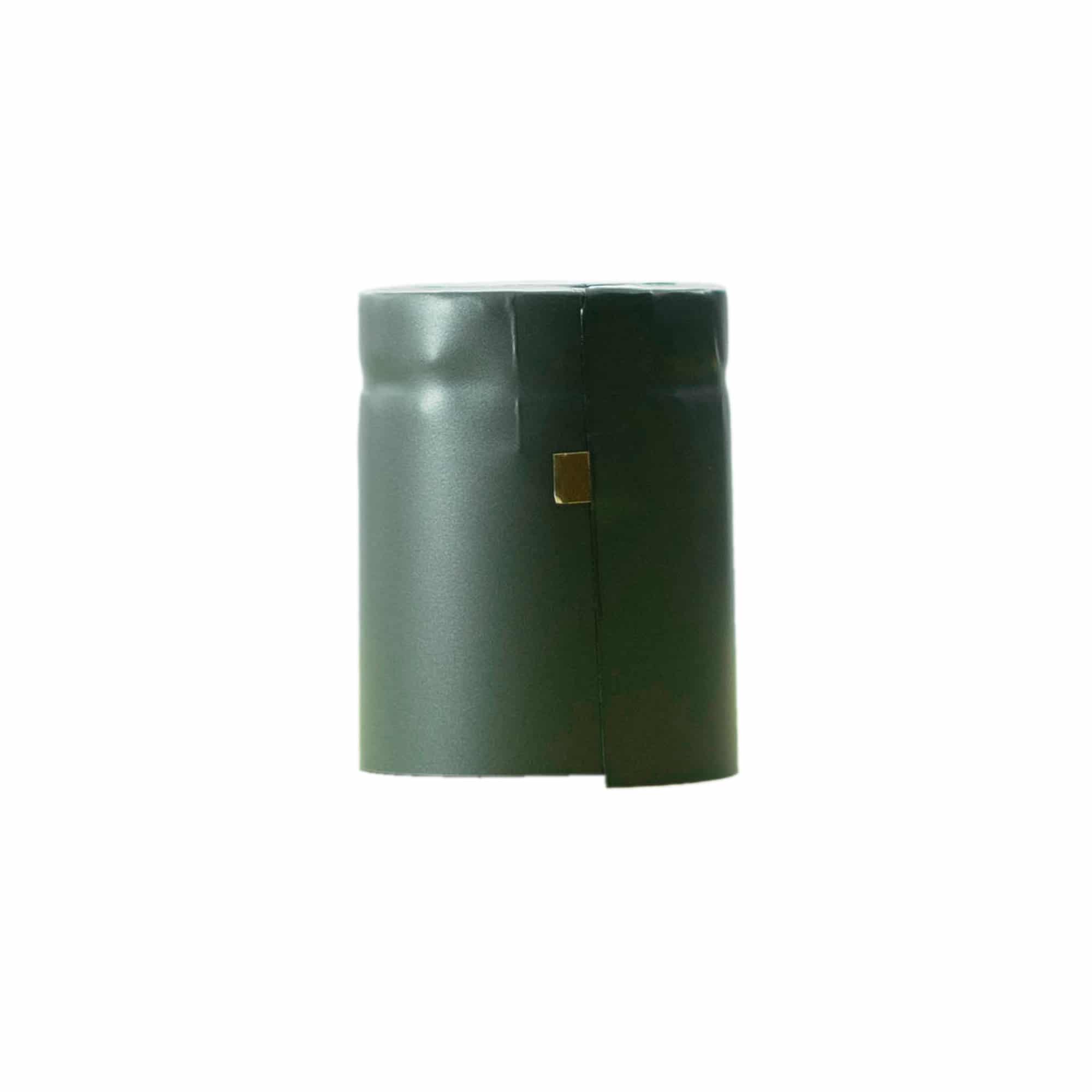 Krimpcapsule 32x41, pvc-kunststof, antraciet
