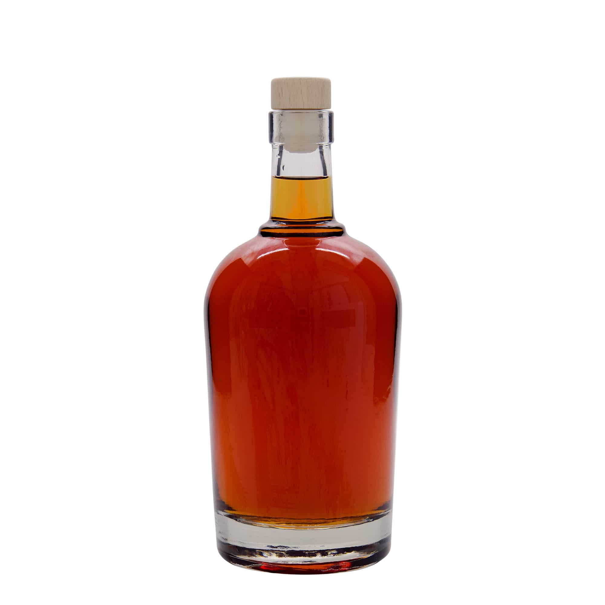 Glazen fles 'Amarillo', 700 ml, monding: kurk
