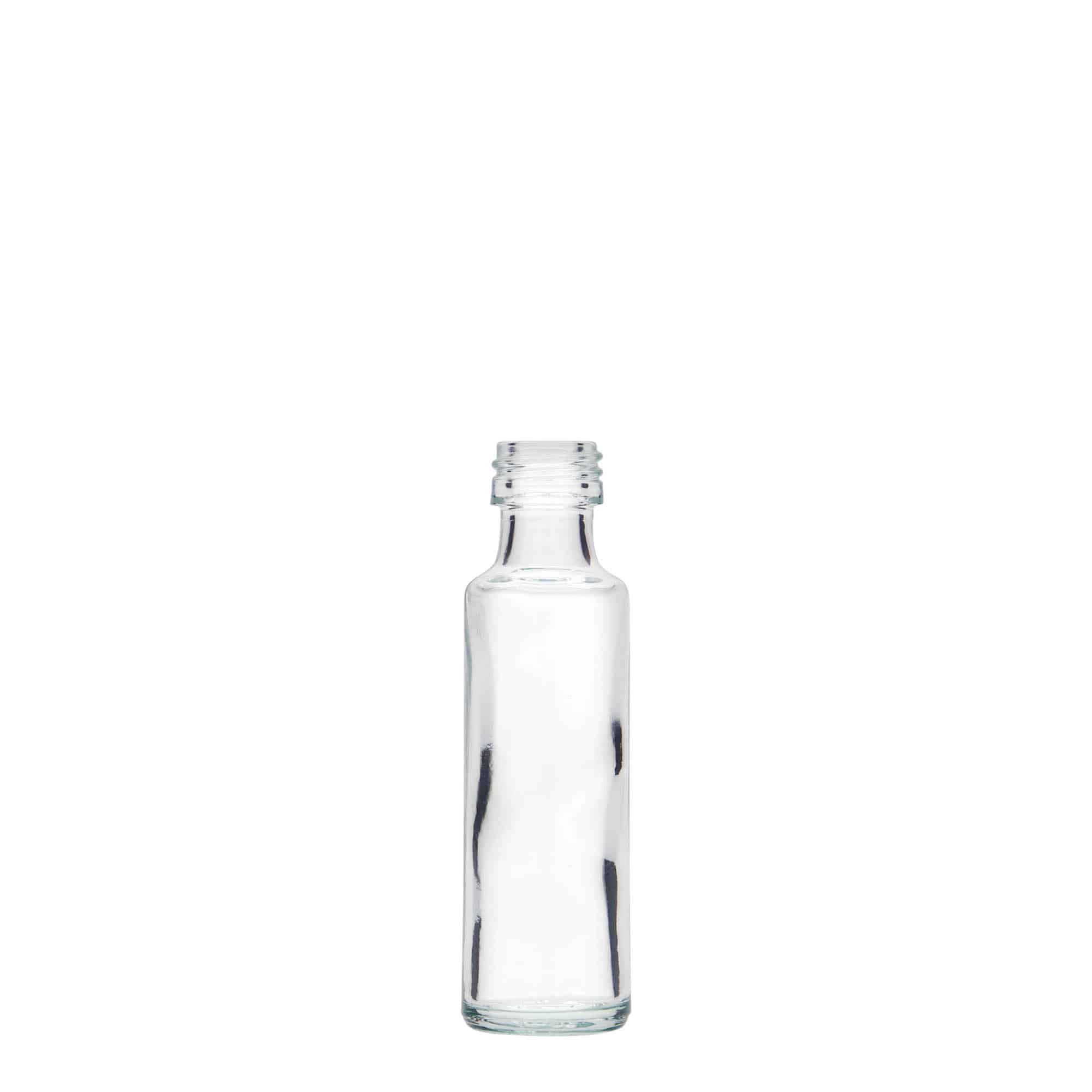 Glazen fles 'Dorica', 20 ml, monding: PP 18