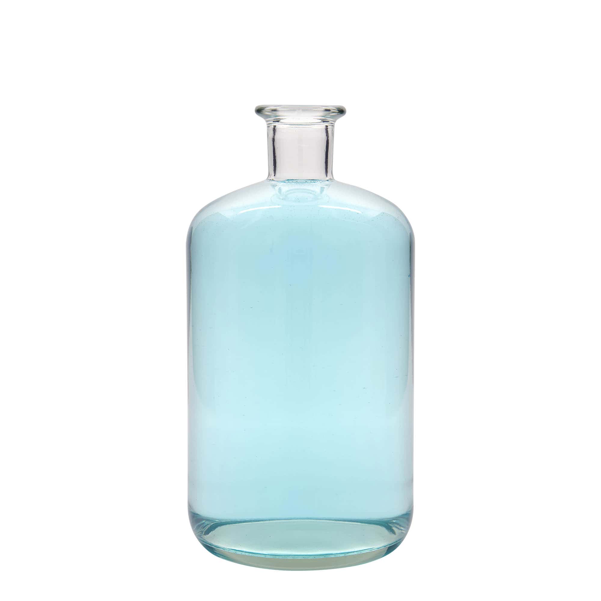 Glazen fles Apotheker, 1500 ml, monding: kurk