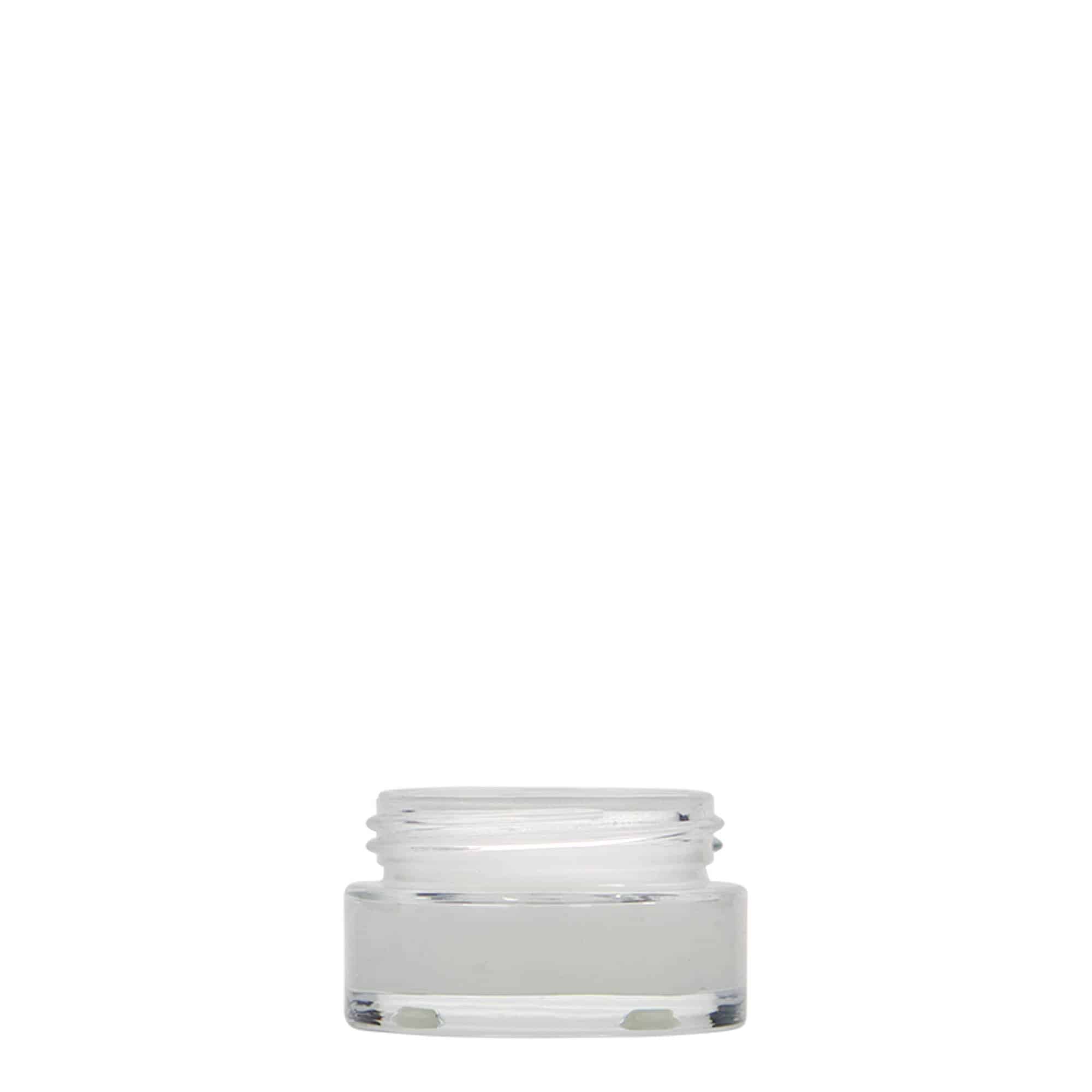 Potje 'Clear Edition', 15 ml, glas, monding: schroefsluiting