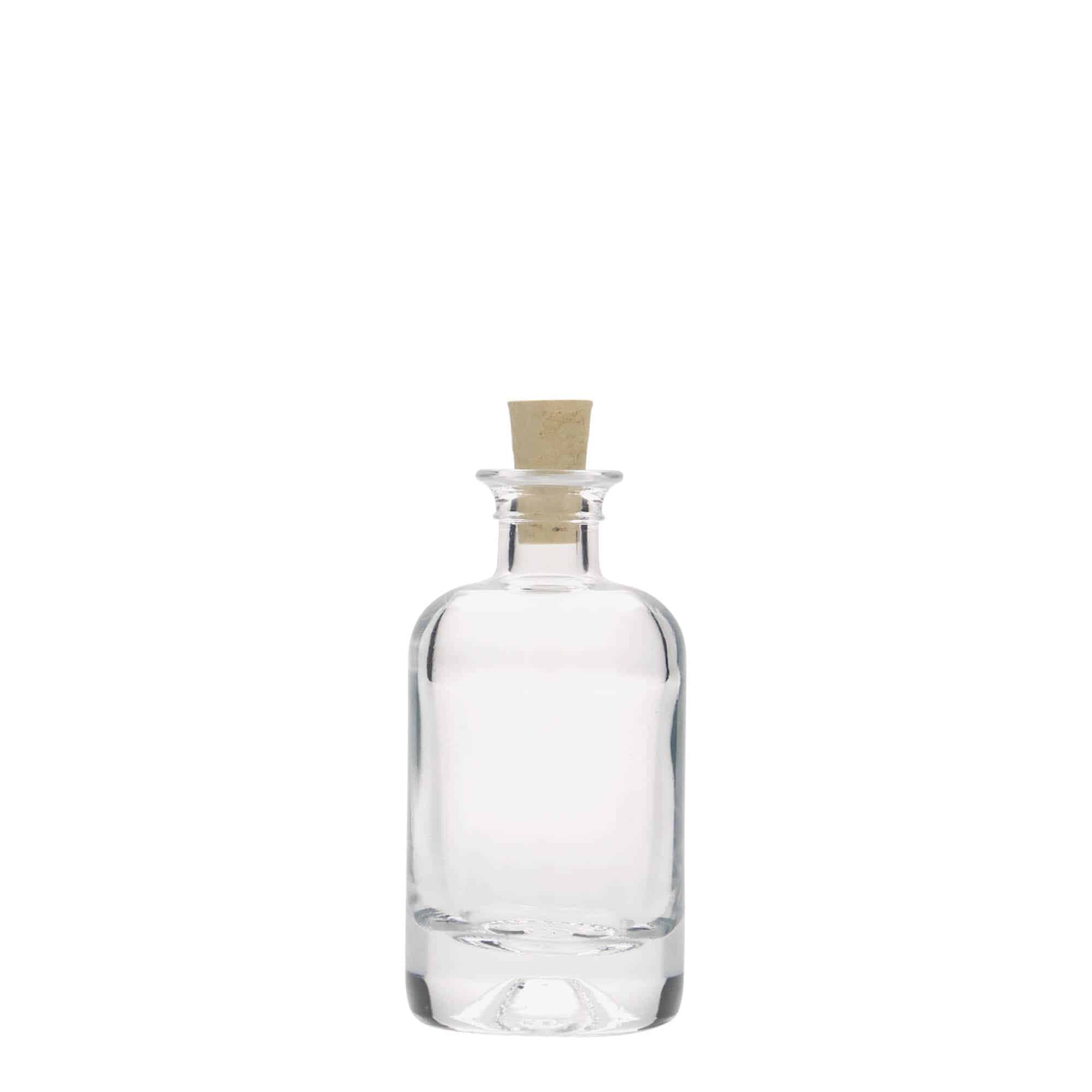 Glazen fles Apotheker, 40 ml, monding: kurk