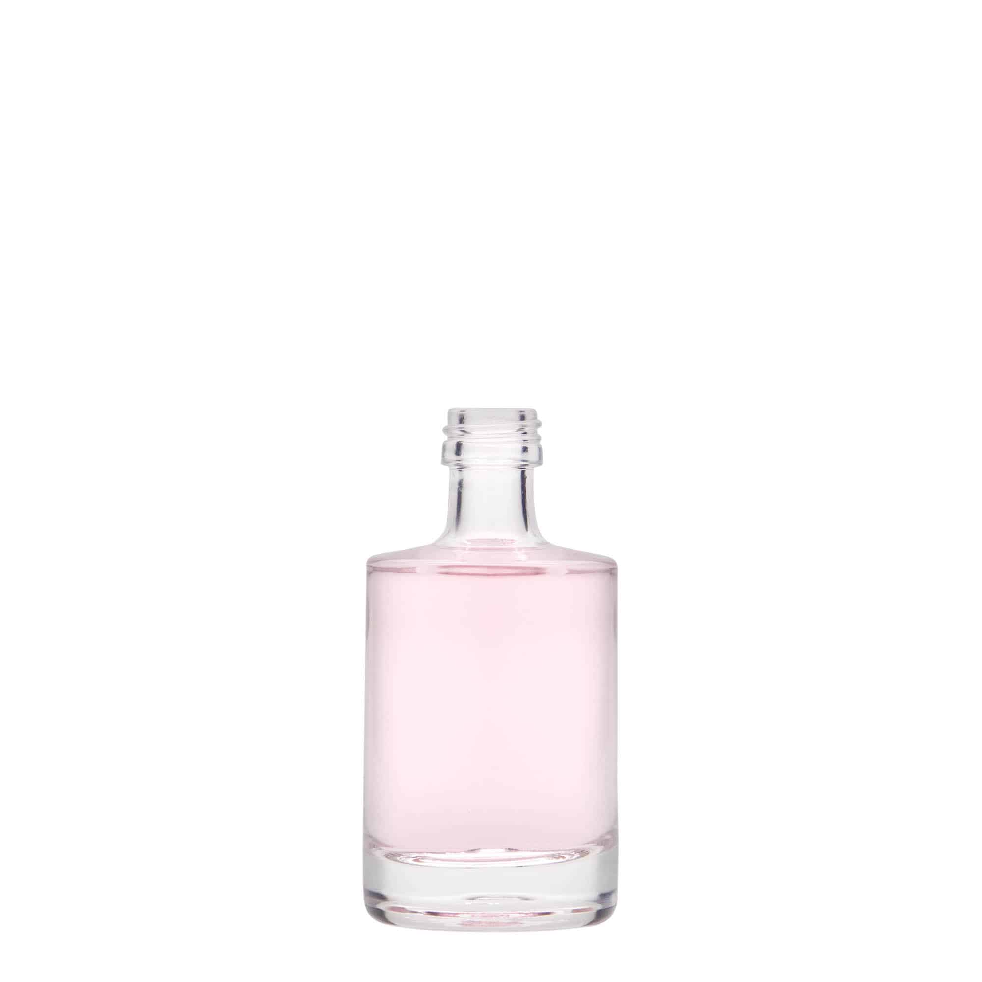 Glazen fles 'Aventura', 50 ml, monding: PP 18