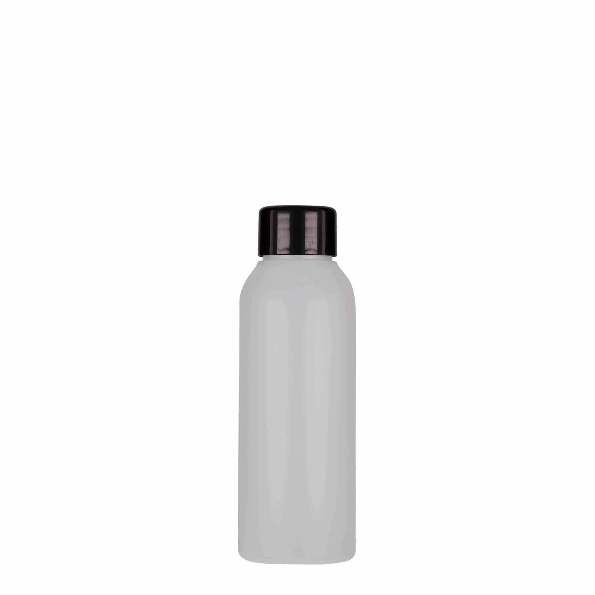 Plastic fles 'Tuffy', 100 ml, HDPE, naturel, monding: GPI 24/410