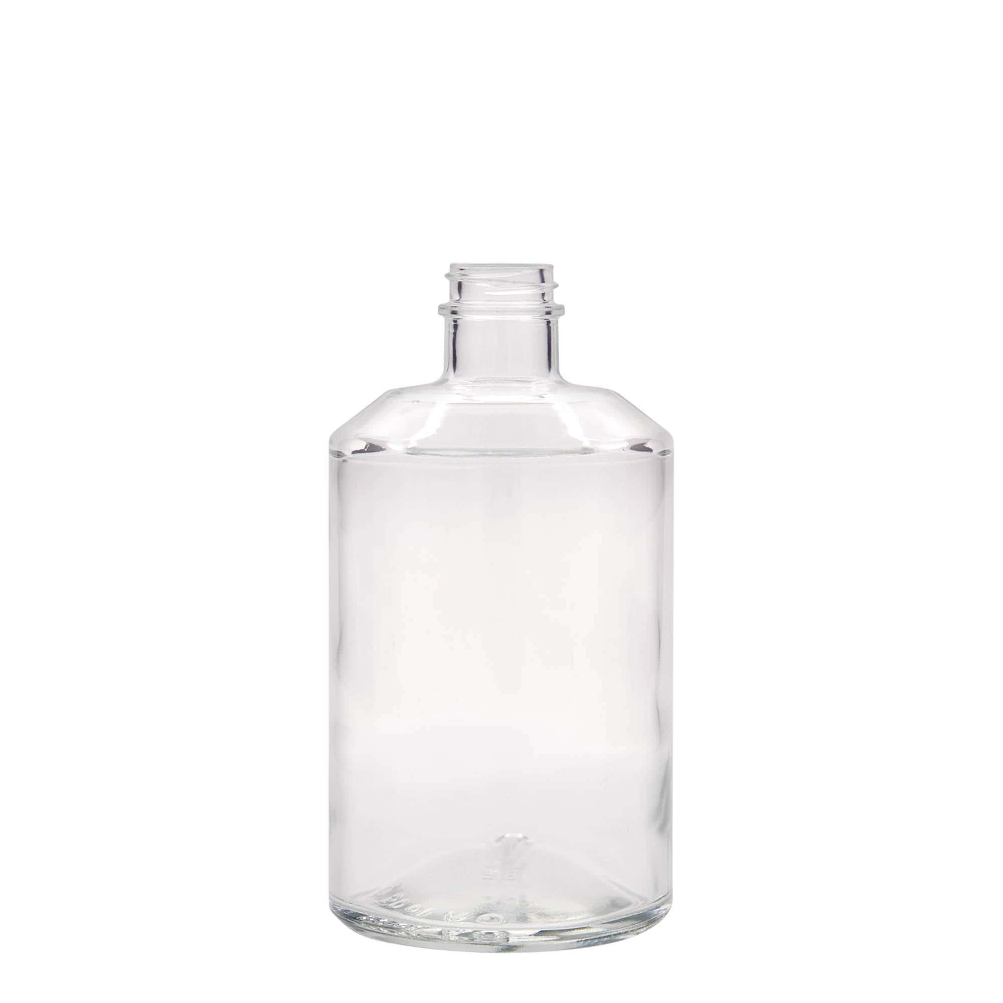 Glazen fles 'Hella', 500 ml, monding: GPI 28
