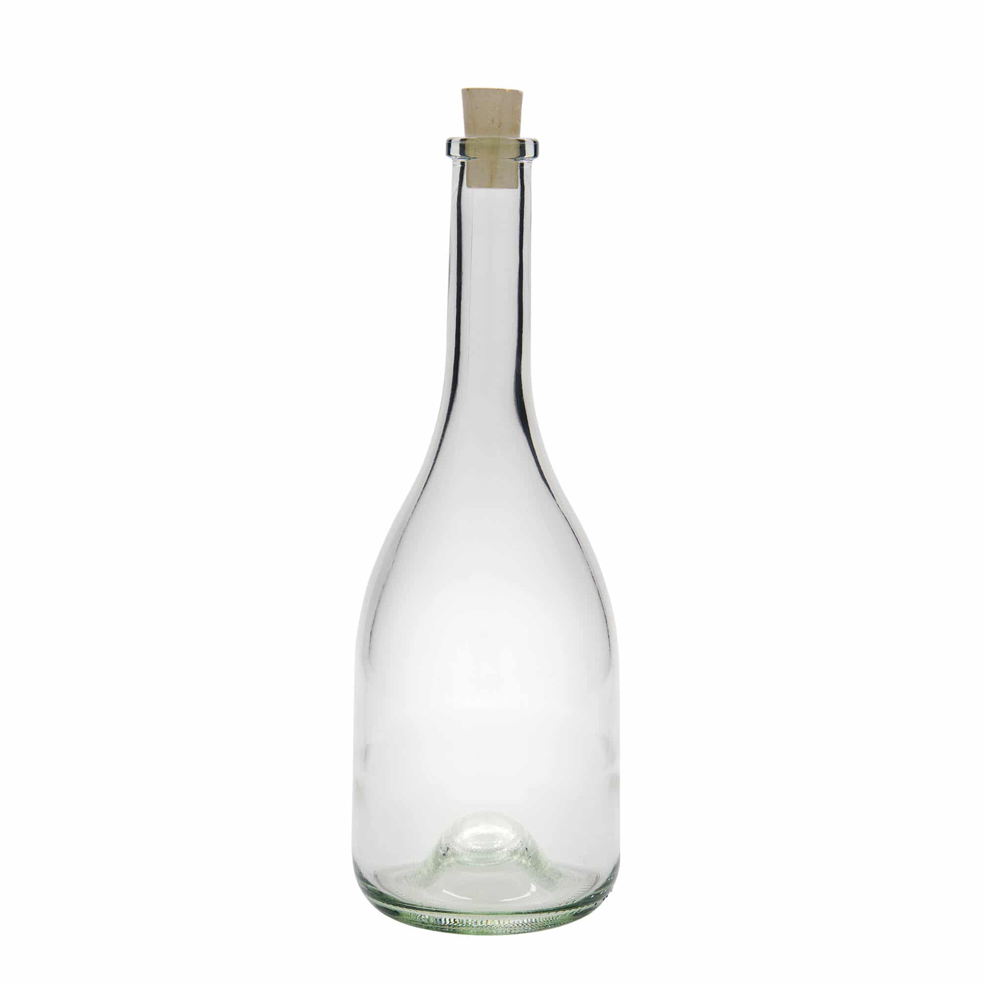 Glazen fles 'Rustica', 750 ml, monding: kurk