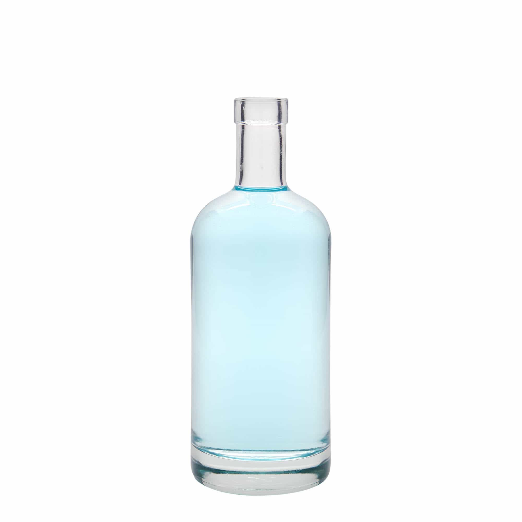 Glazen fles 'Linea Uno', 500 ml, monding: kurk