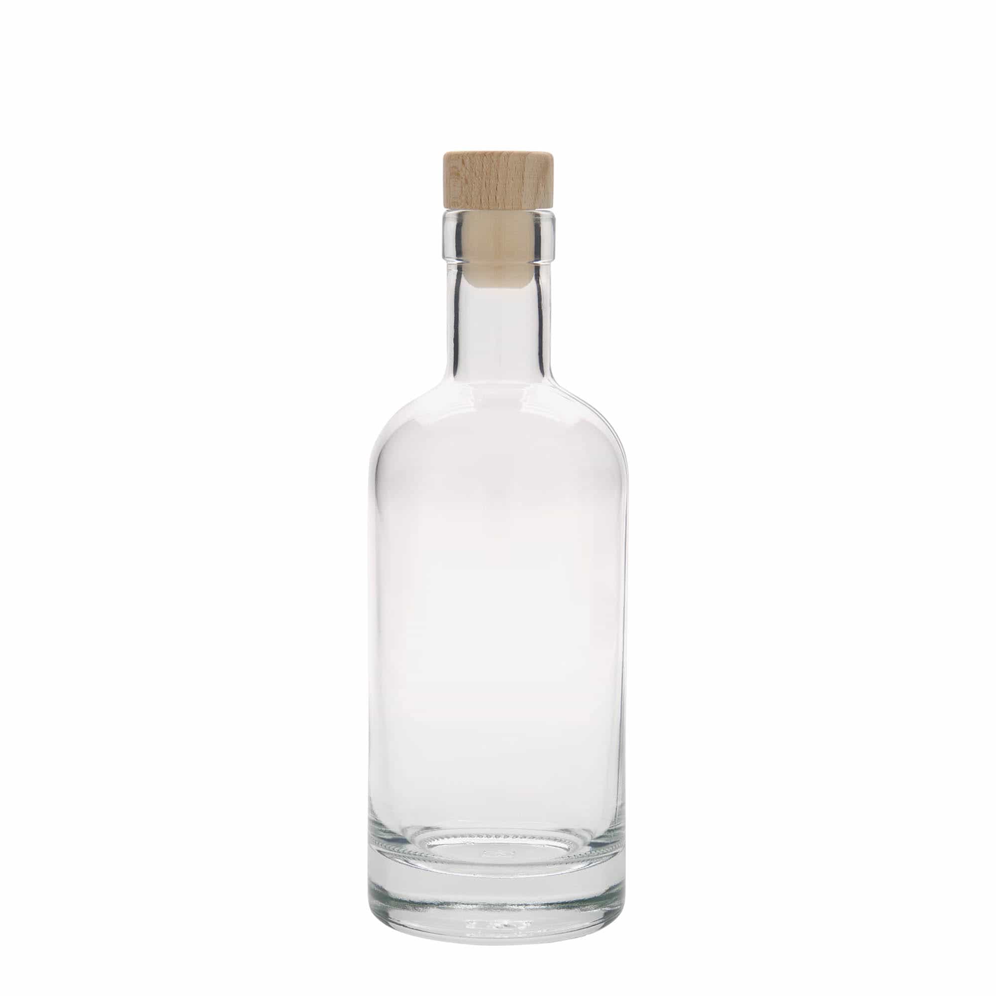 Glazen fles 'Linea Uno', 350 ml, monding: kurk